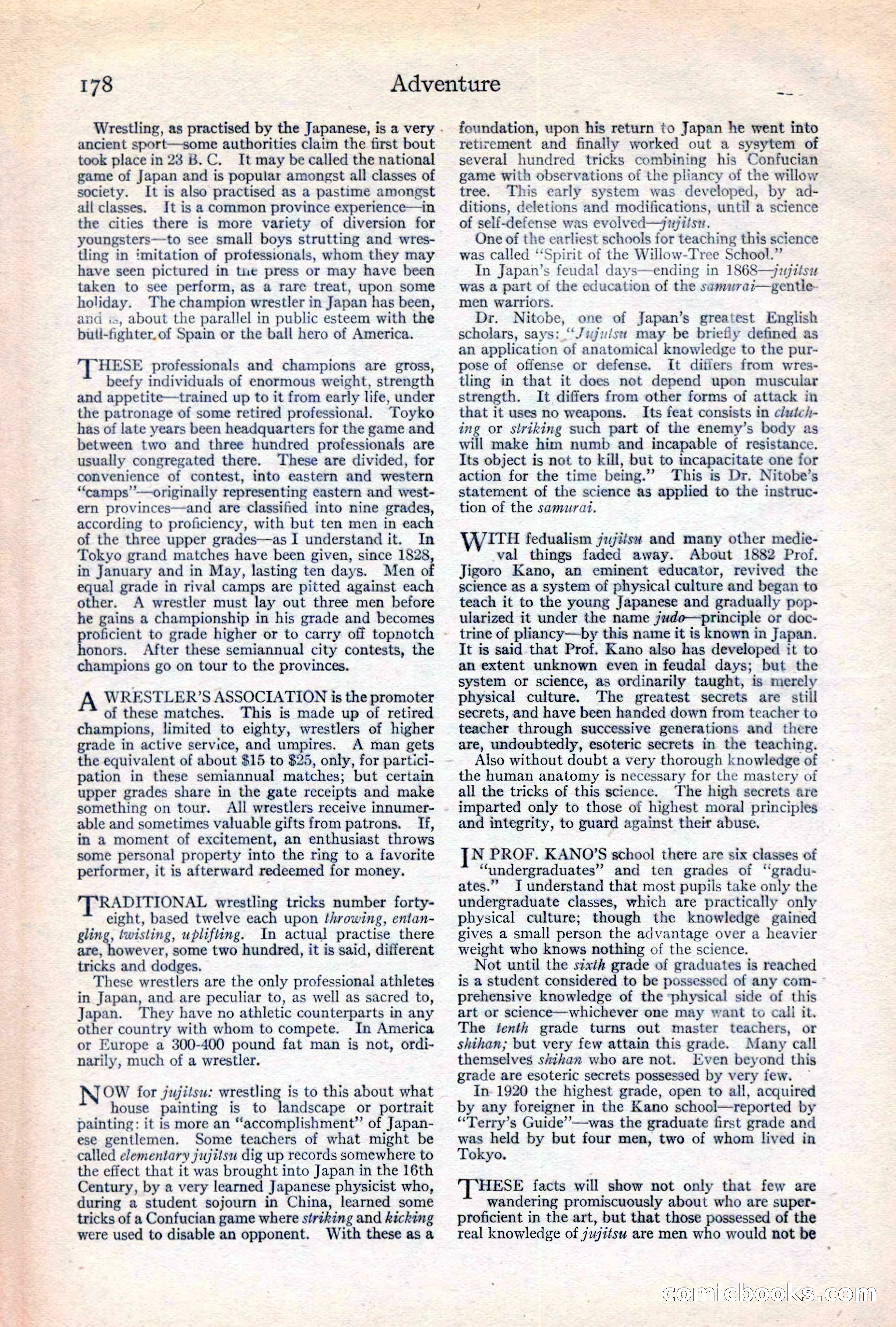 Adventure Magazine Cover — page 180 of 196