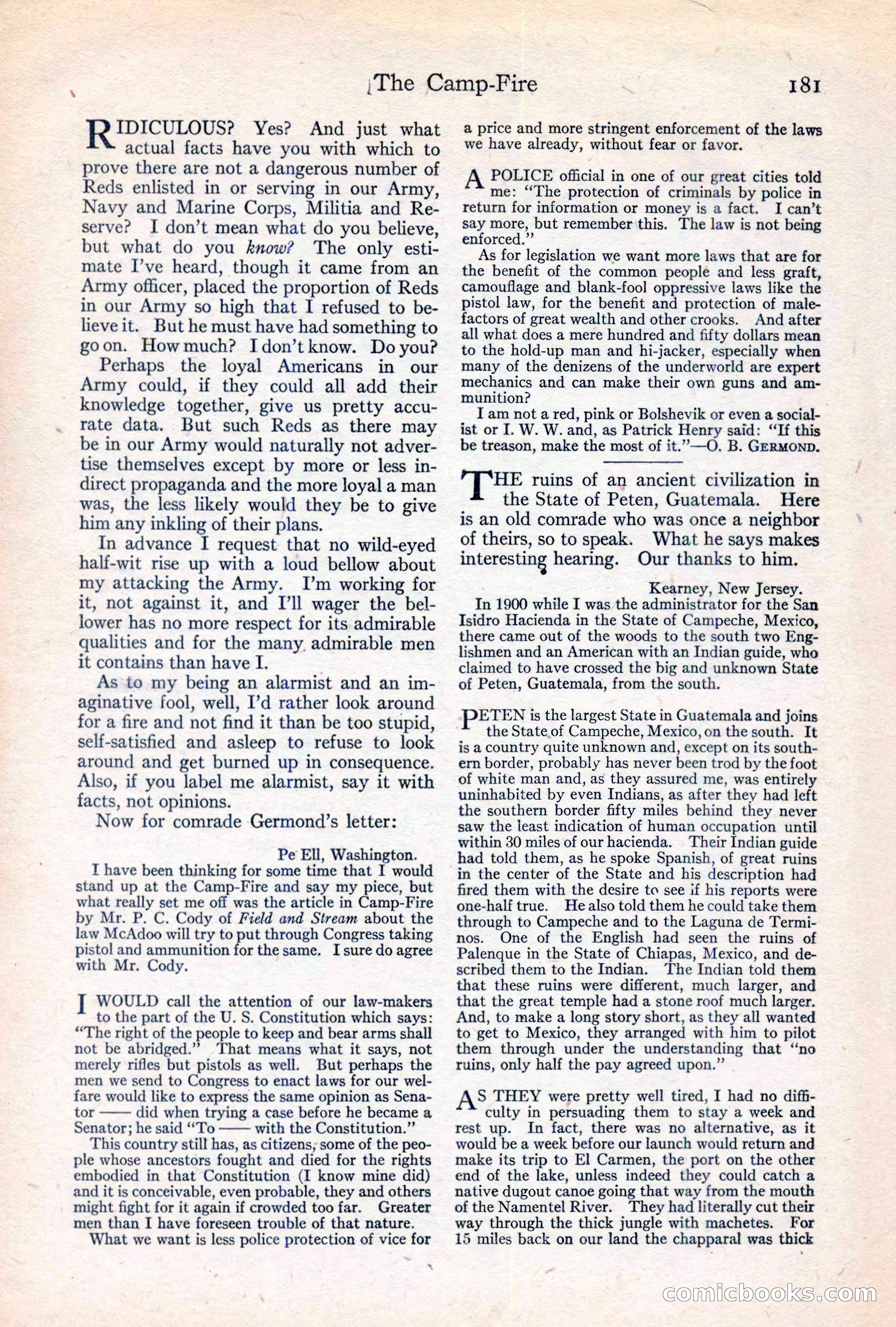 Adventure Magazine Cover — page 183 of 196