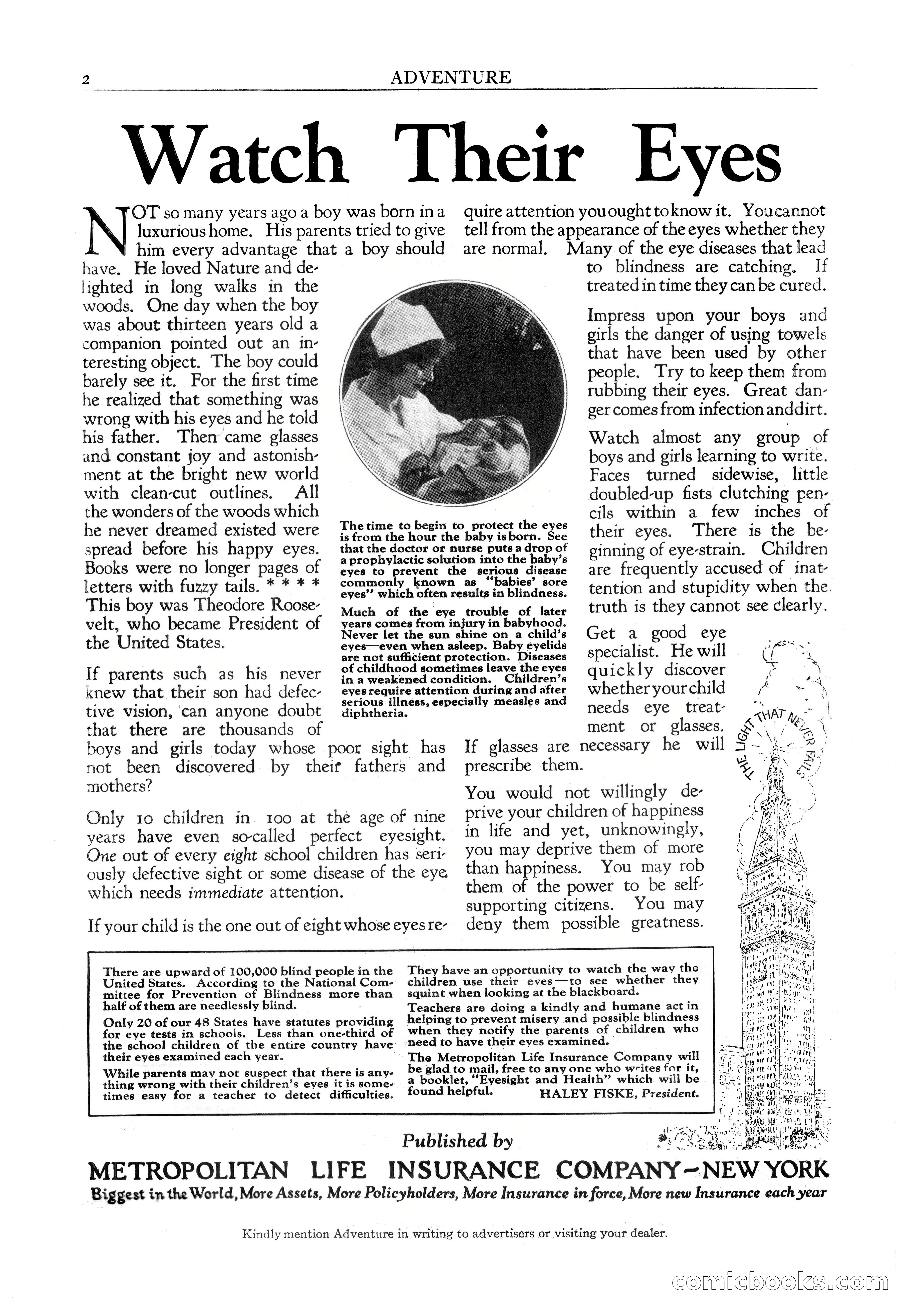 Adventure Magazine Cover, April 30, 1925 — page 4 of 204