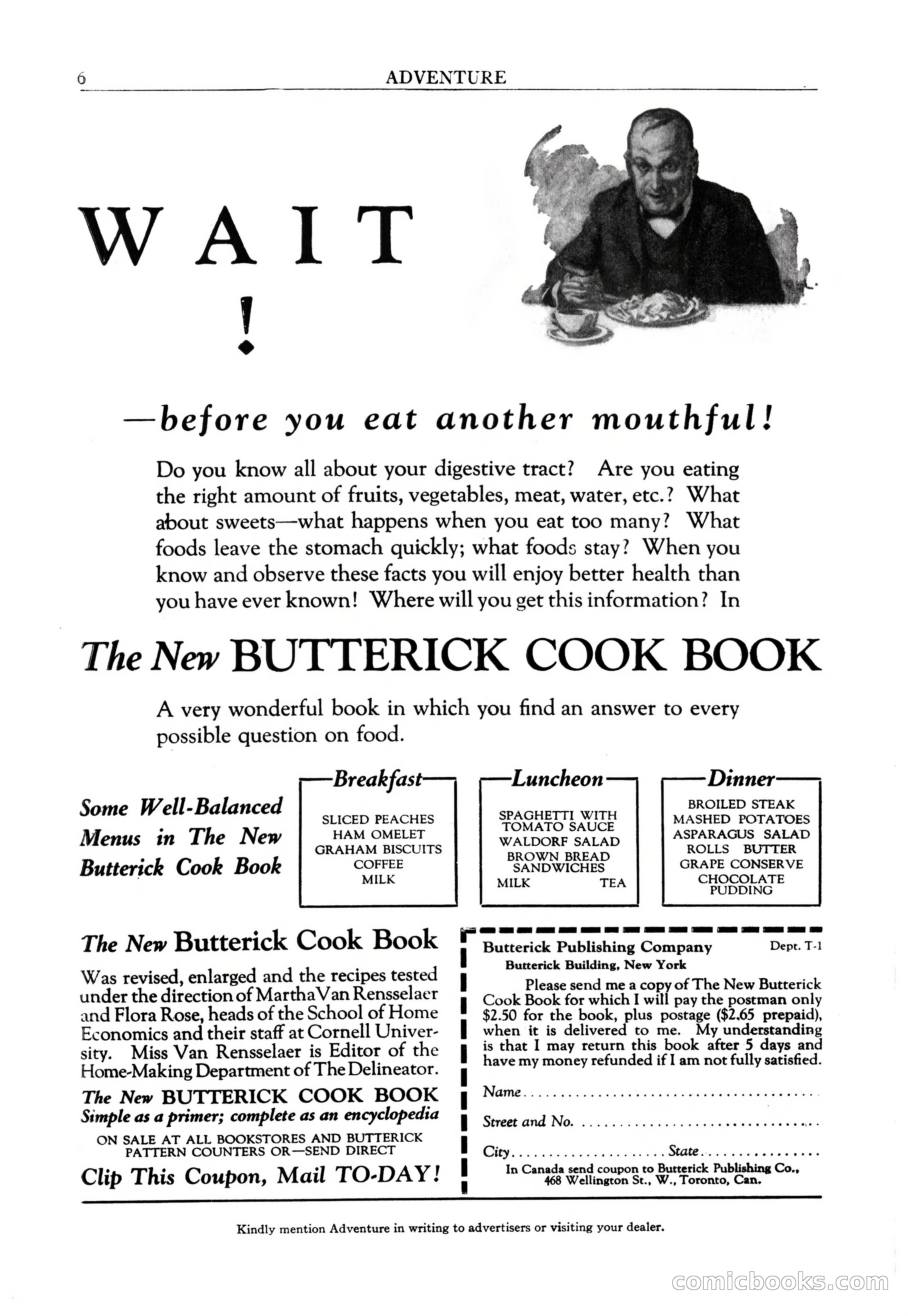 Adventure Magazine Cover, April 30, 1925 — page 8 of 204