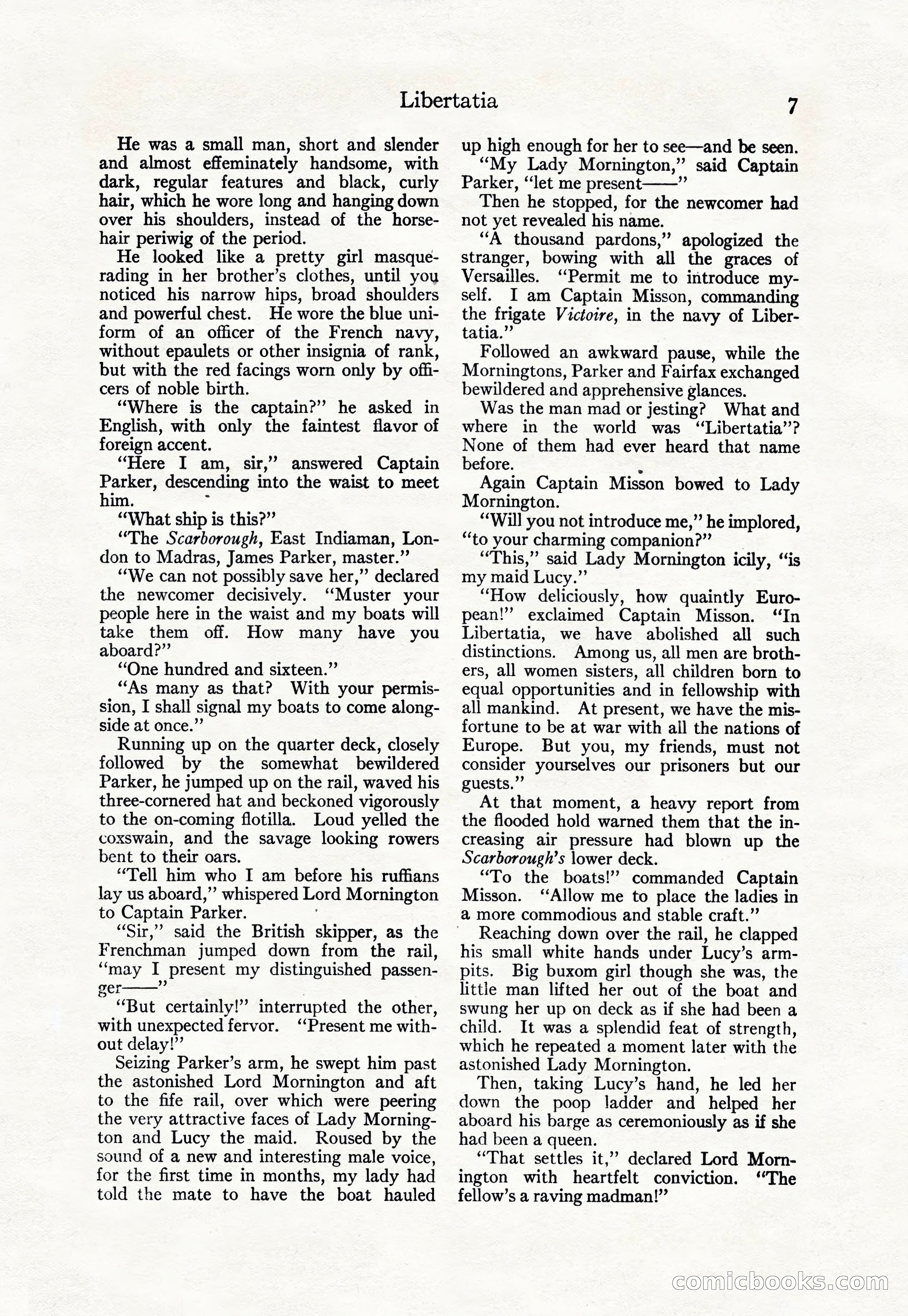 Adventure Magazine Cover, April 30, 1925 — page 17 of 204
