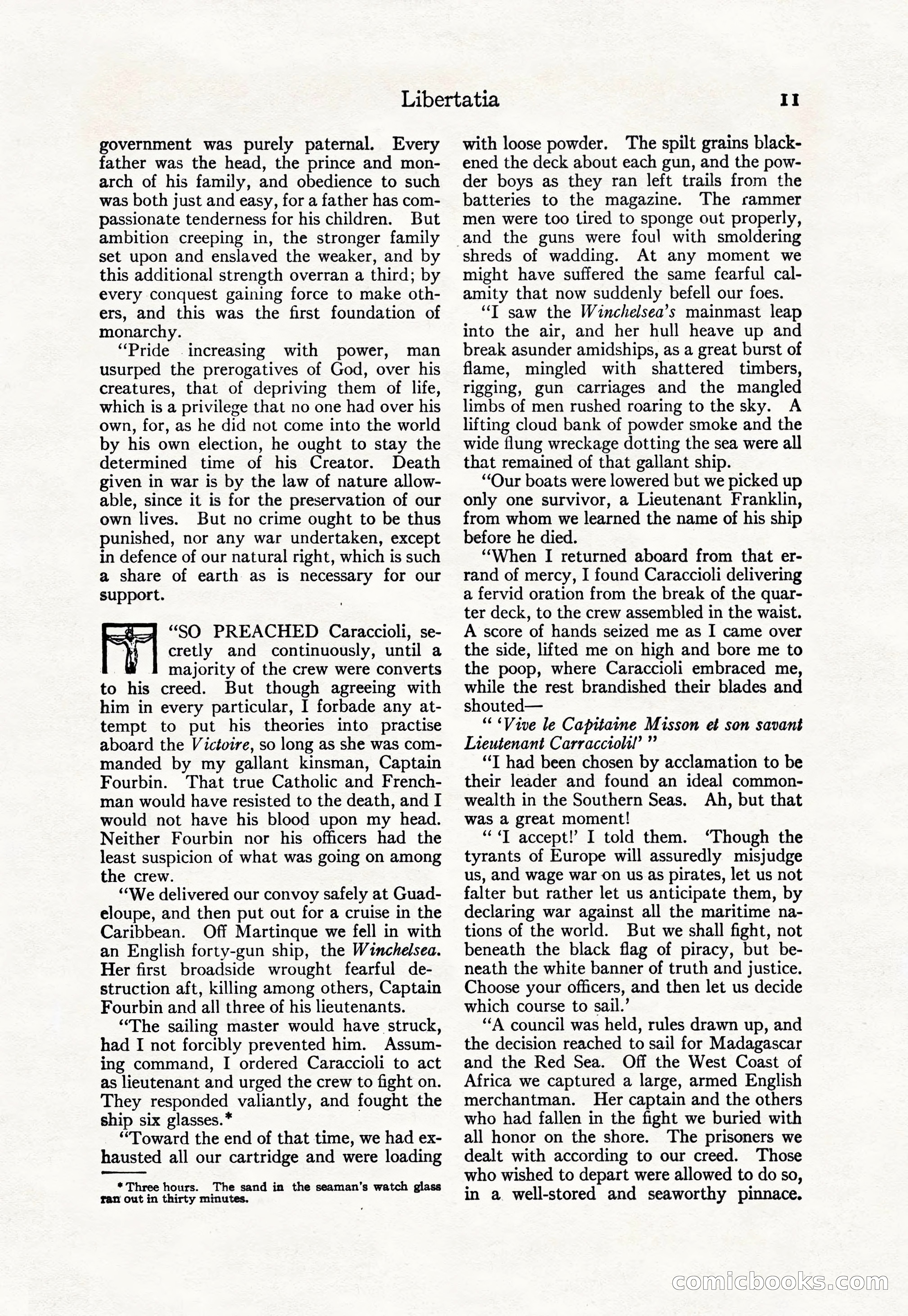 Adventure Magazine Cover, April 30, 1925 — page 21 of 204