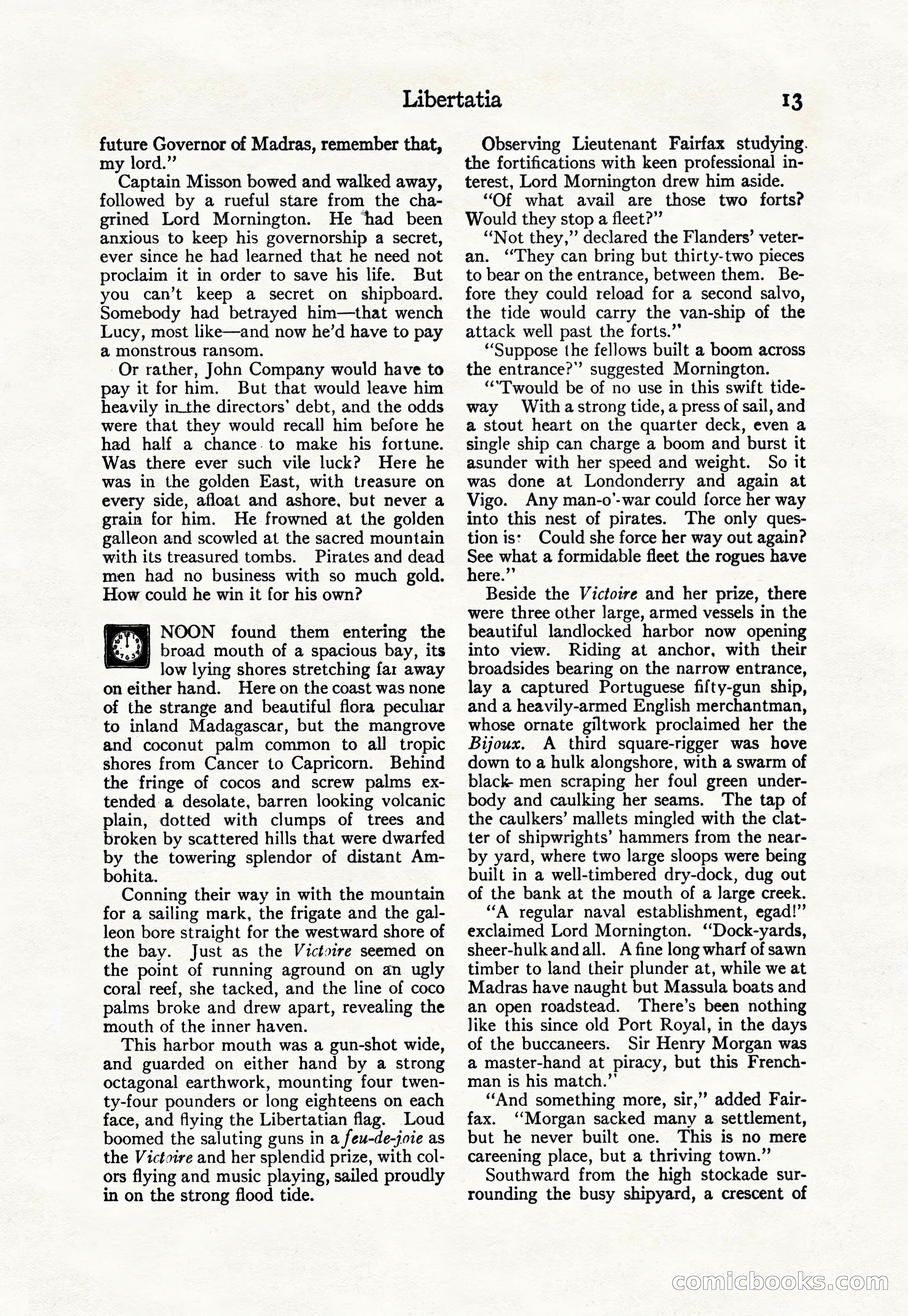 Adventure Magazine Cover, April 30, 1925 — page 23 of 204