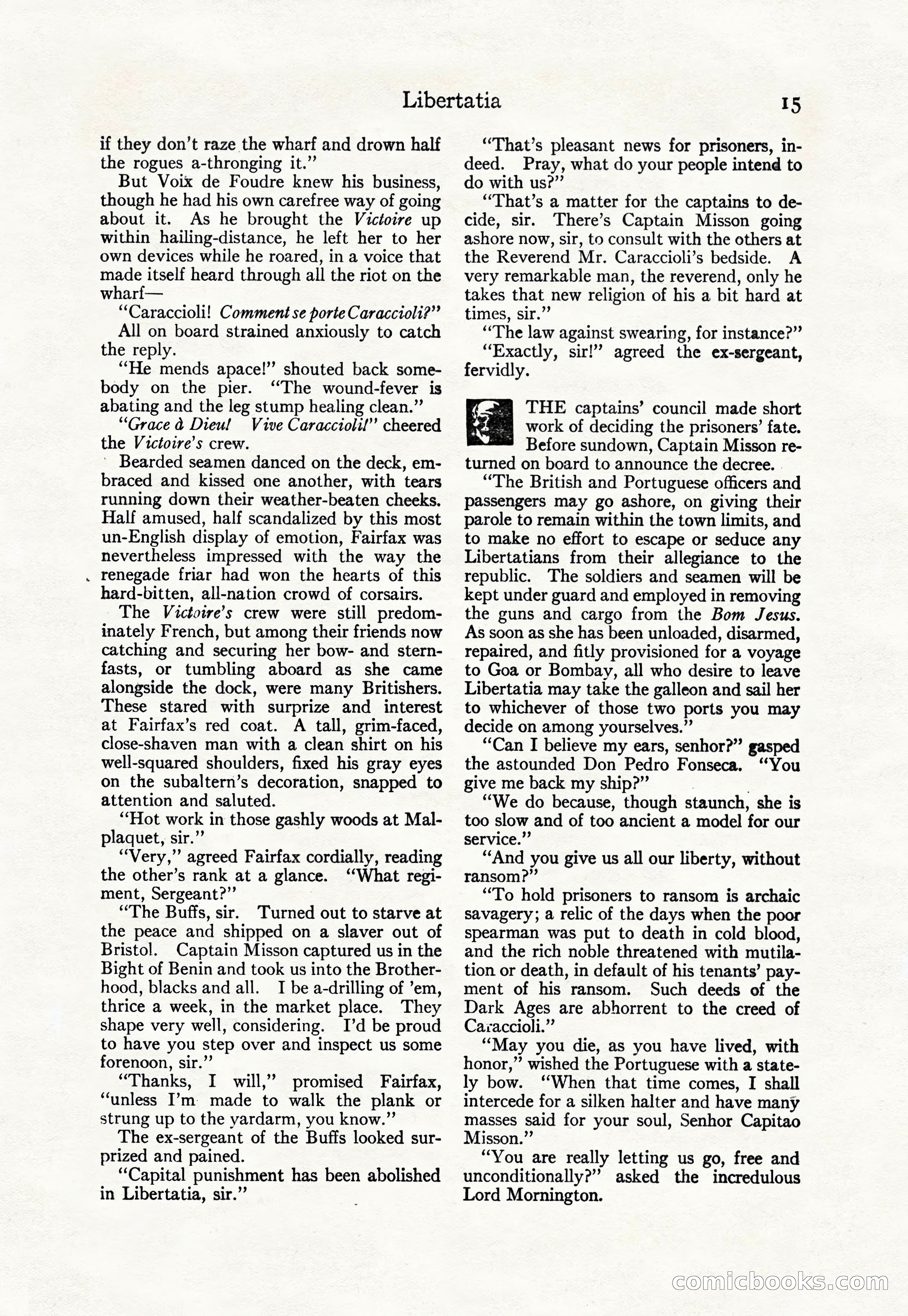 Adventure Magazine Cover, April 30, 1925 — page 25 of 204