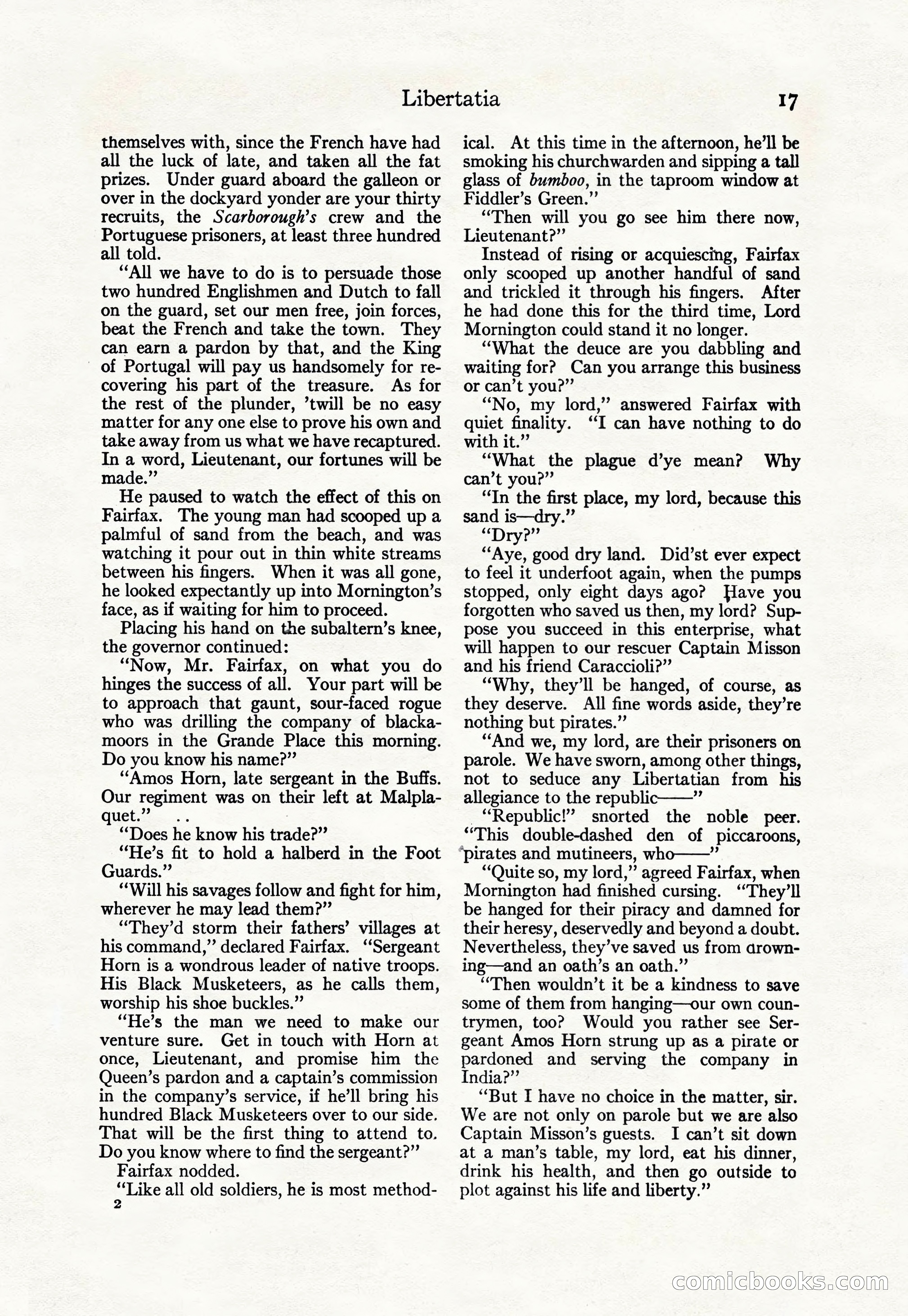 Adventure Magazine Cover, April 30, 1925 — page 27 of 204