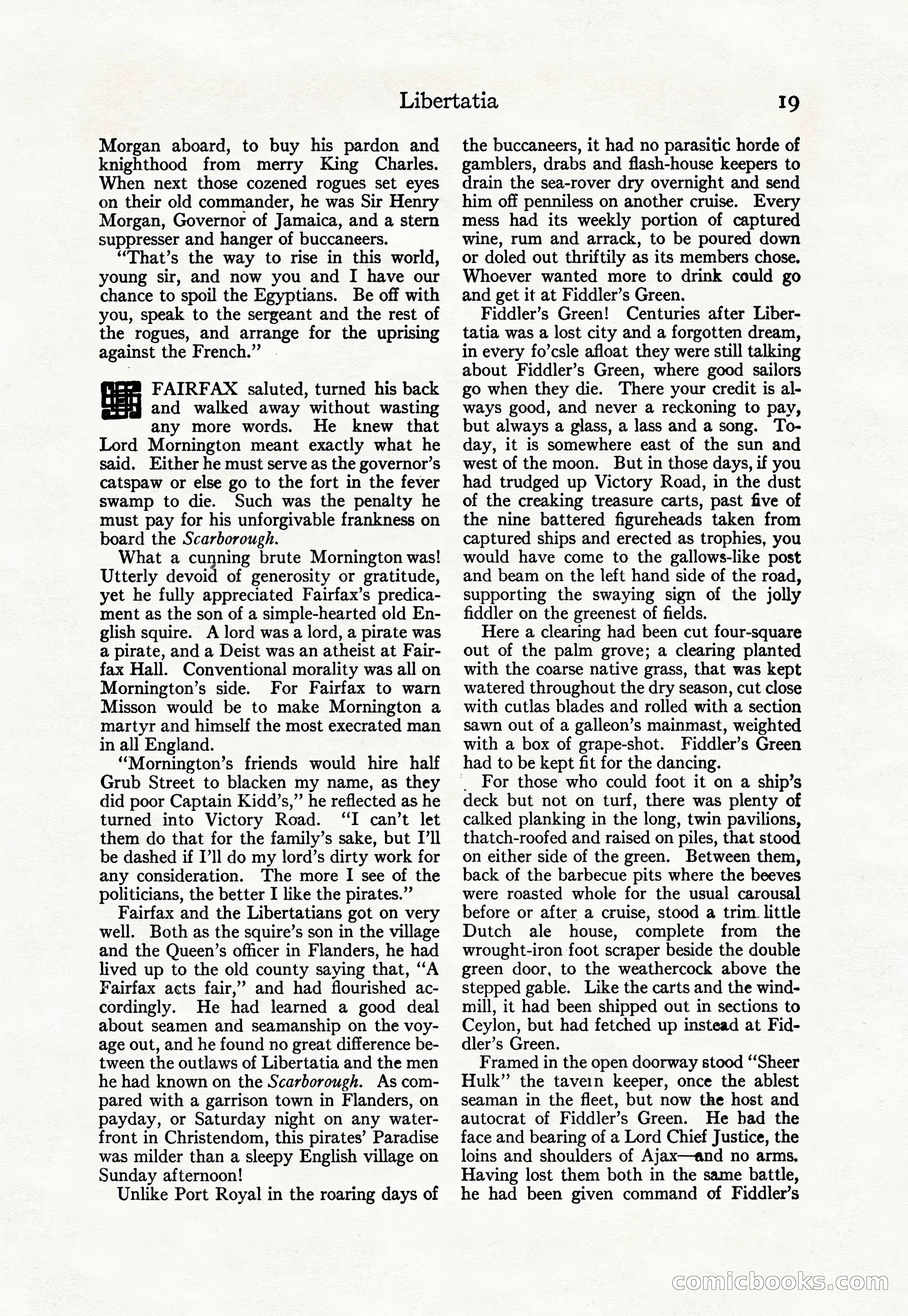 Adventure Magazine Cover, April 30, 1925 — page 29 of 204