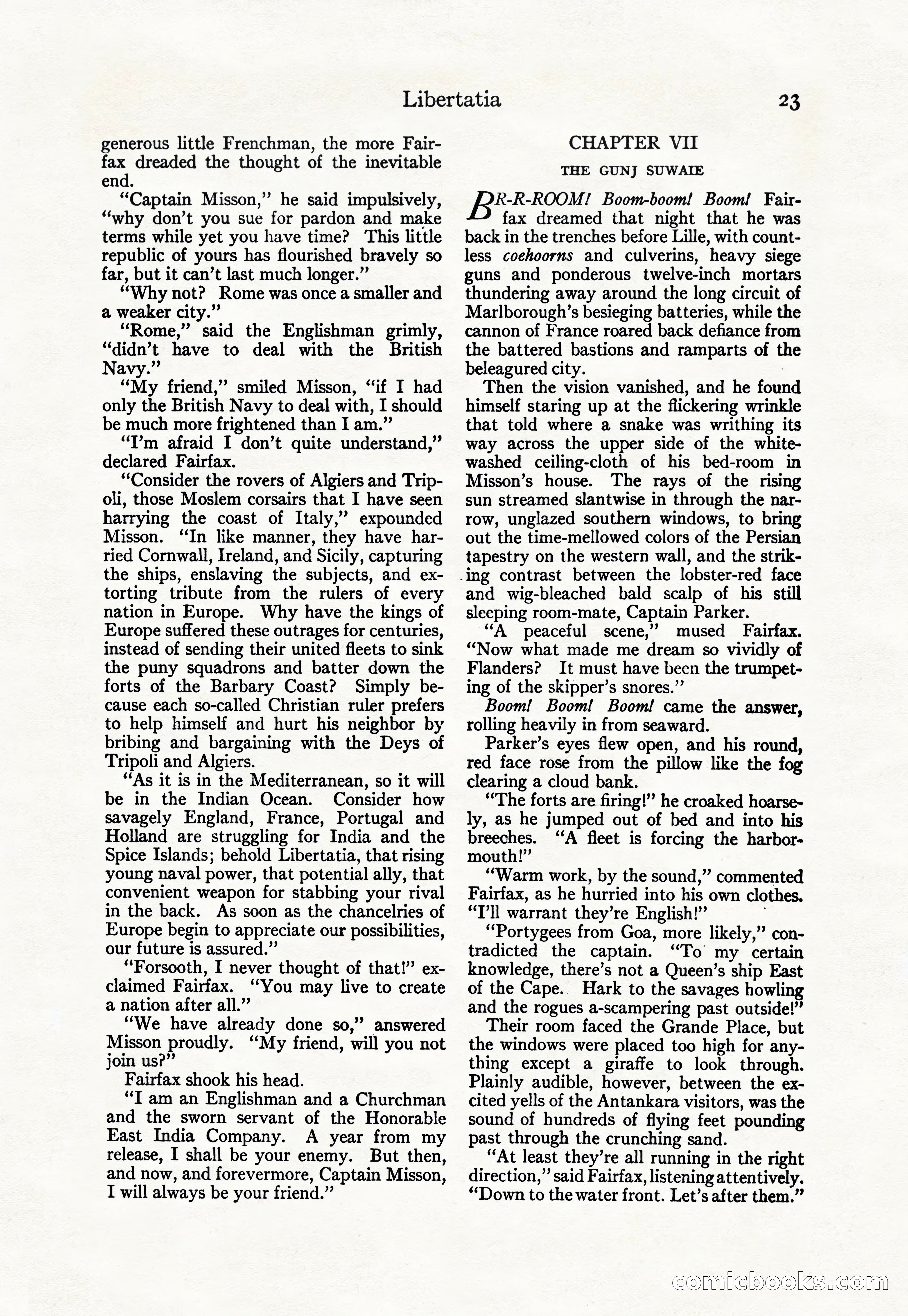 Adventure Magazine Cover, April 30, 1925 — page 33 of 204