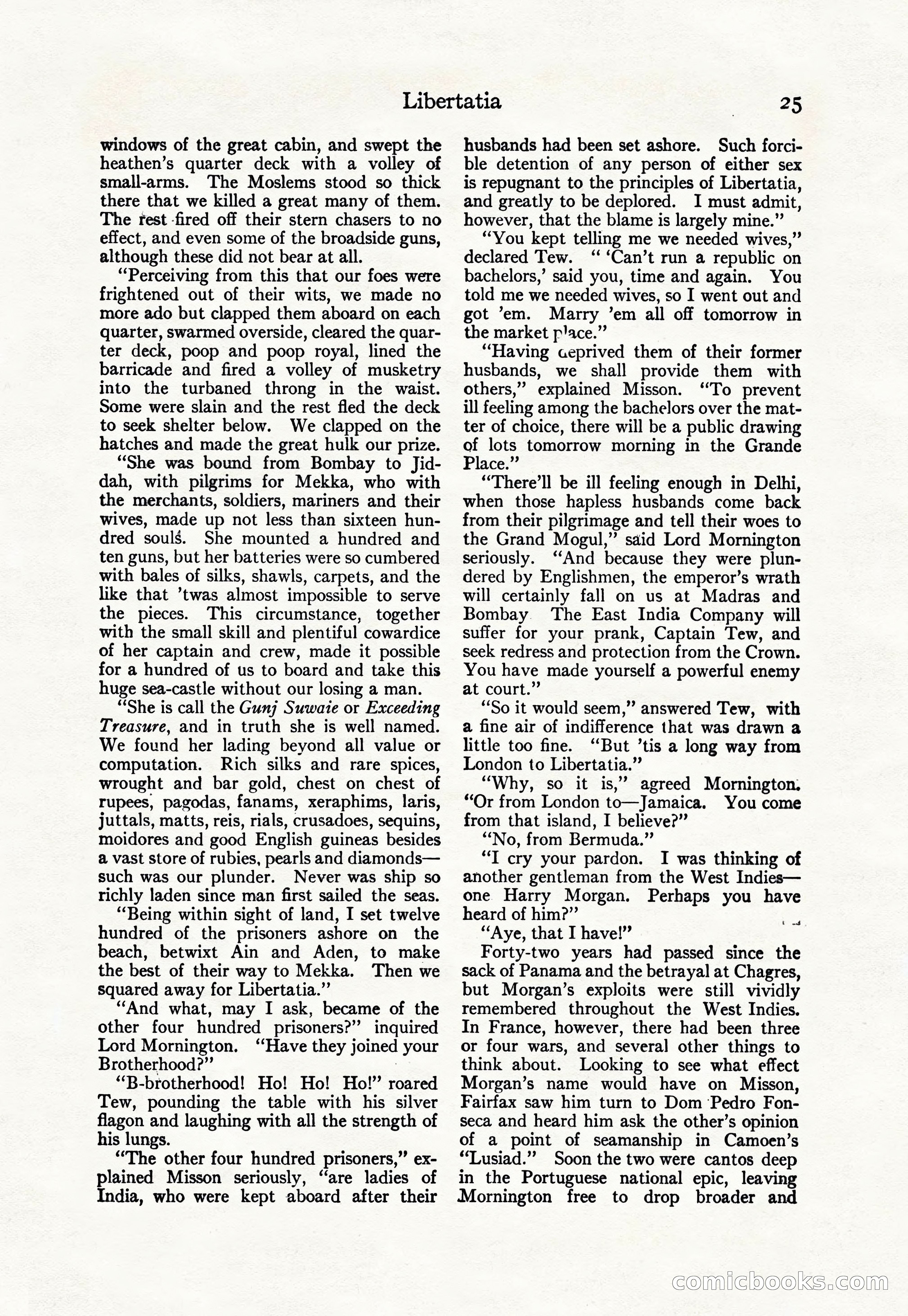 Adventure Magazine Cover, April 30, 1925 — page 35 of 204