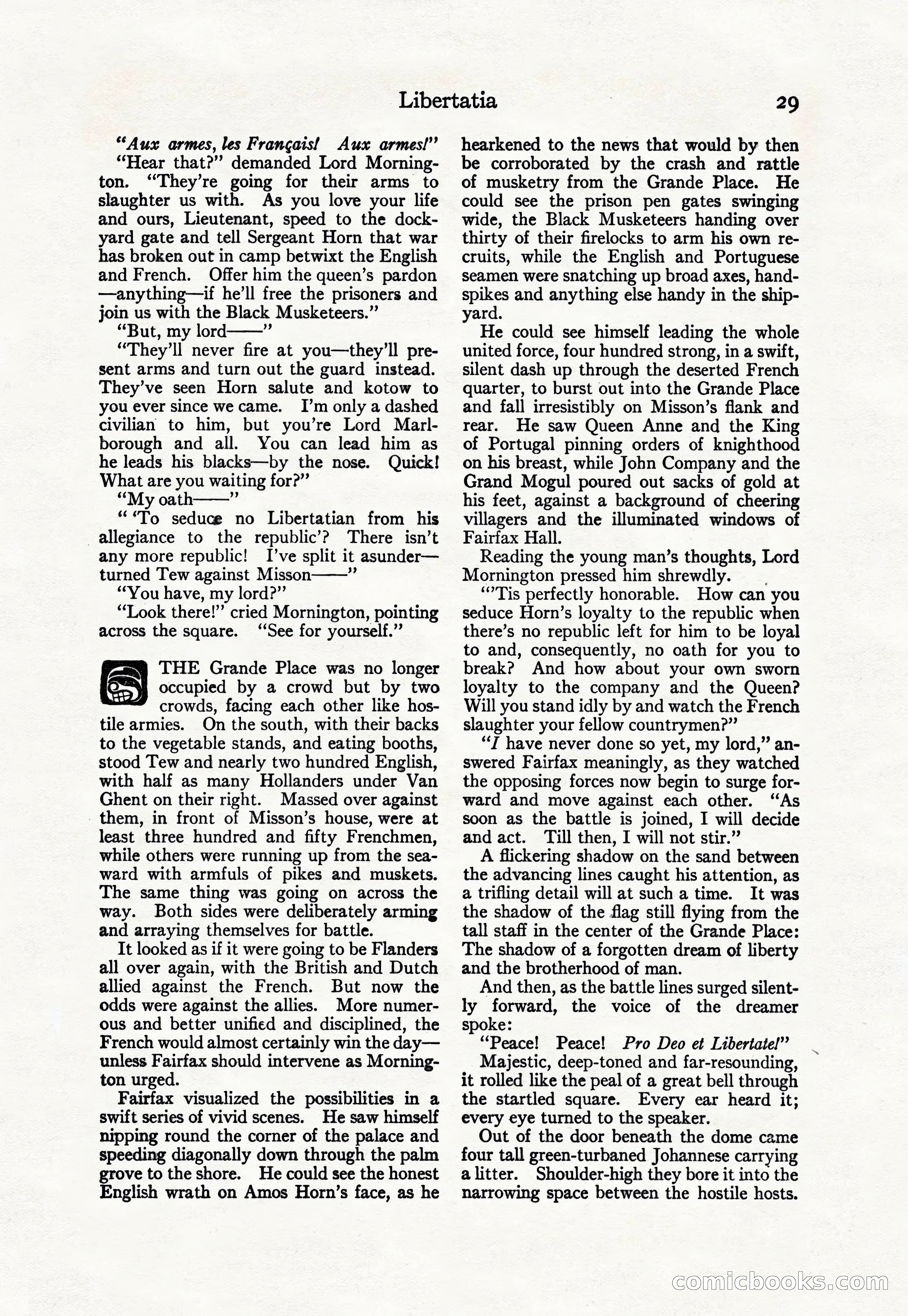 Adventure Magazine Cover, April 30, 1925 — page 39 of 204