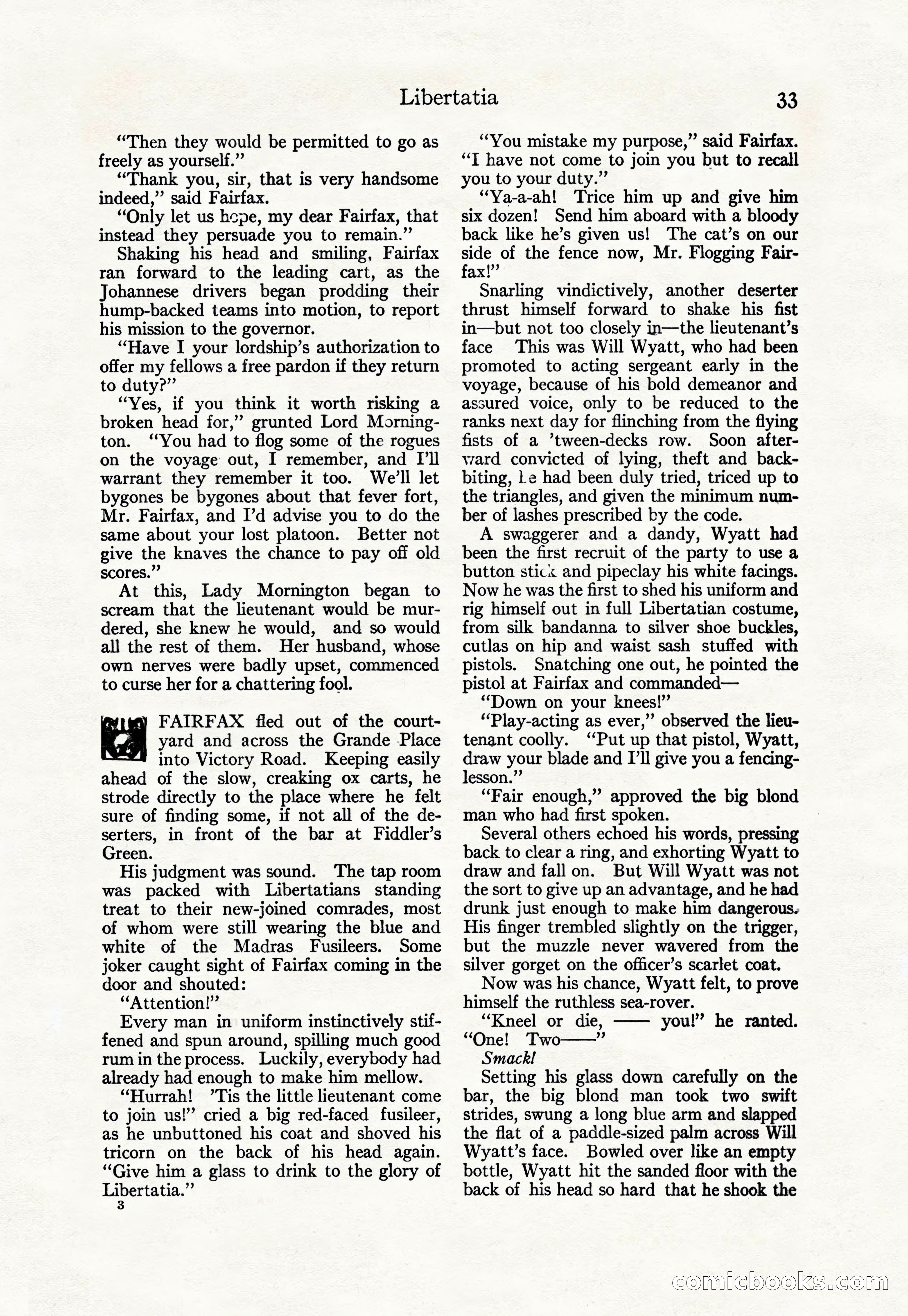 Adventure Magazine Cover, April 30, 1925 — page 43 of 204