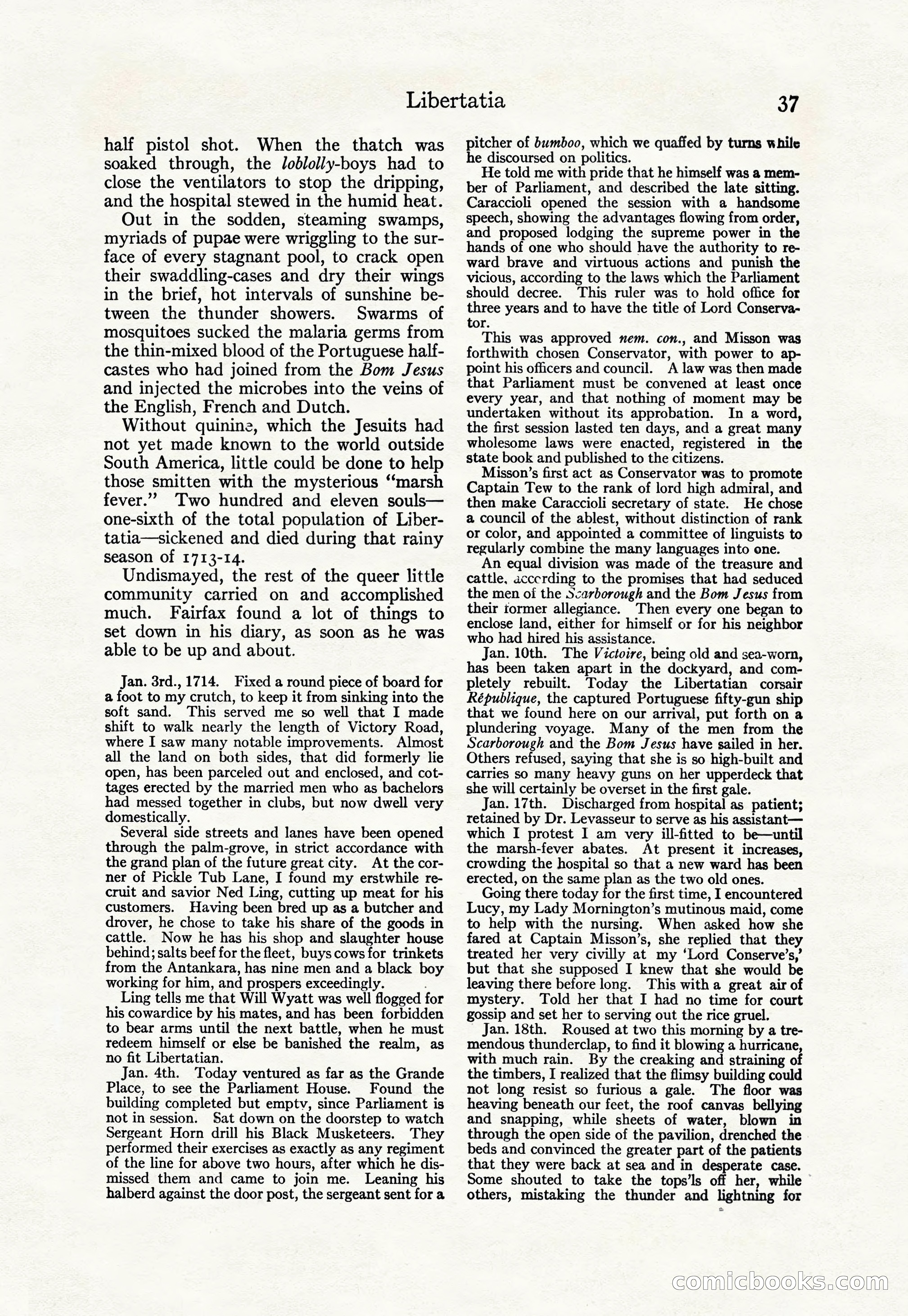 Adventure Magazine Cover, April 30, 1925 — page 47 of 204