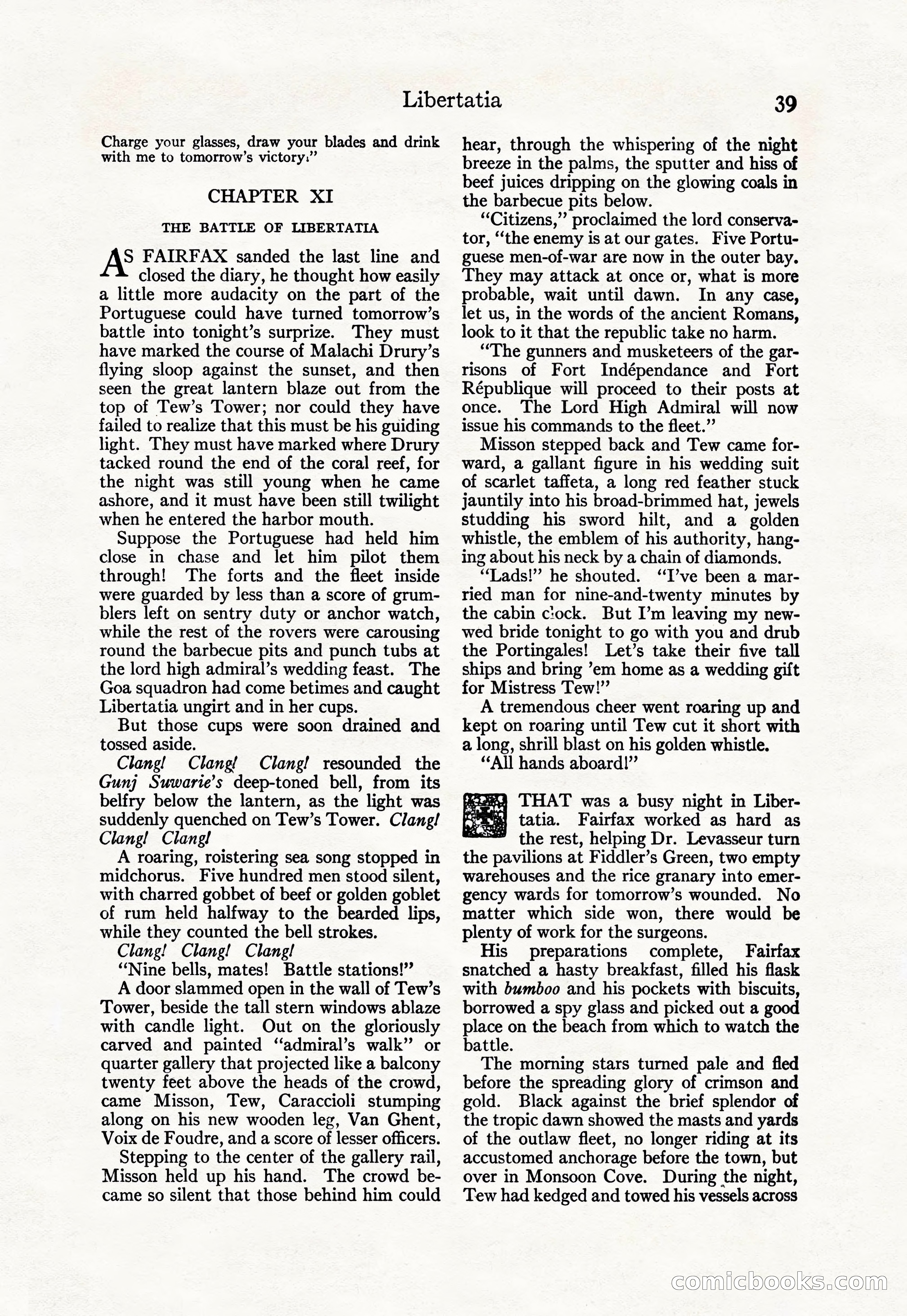 Adventure Magazine Cover, April 30, 1925 — page 49 of 204