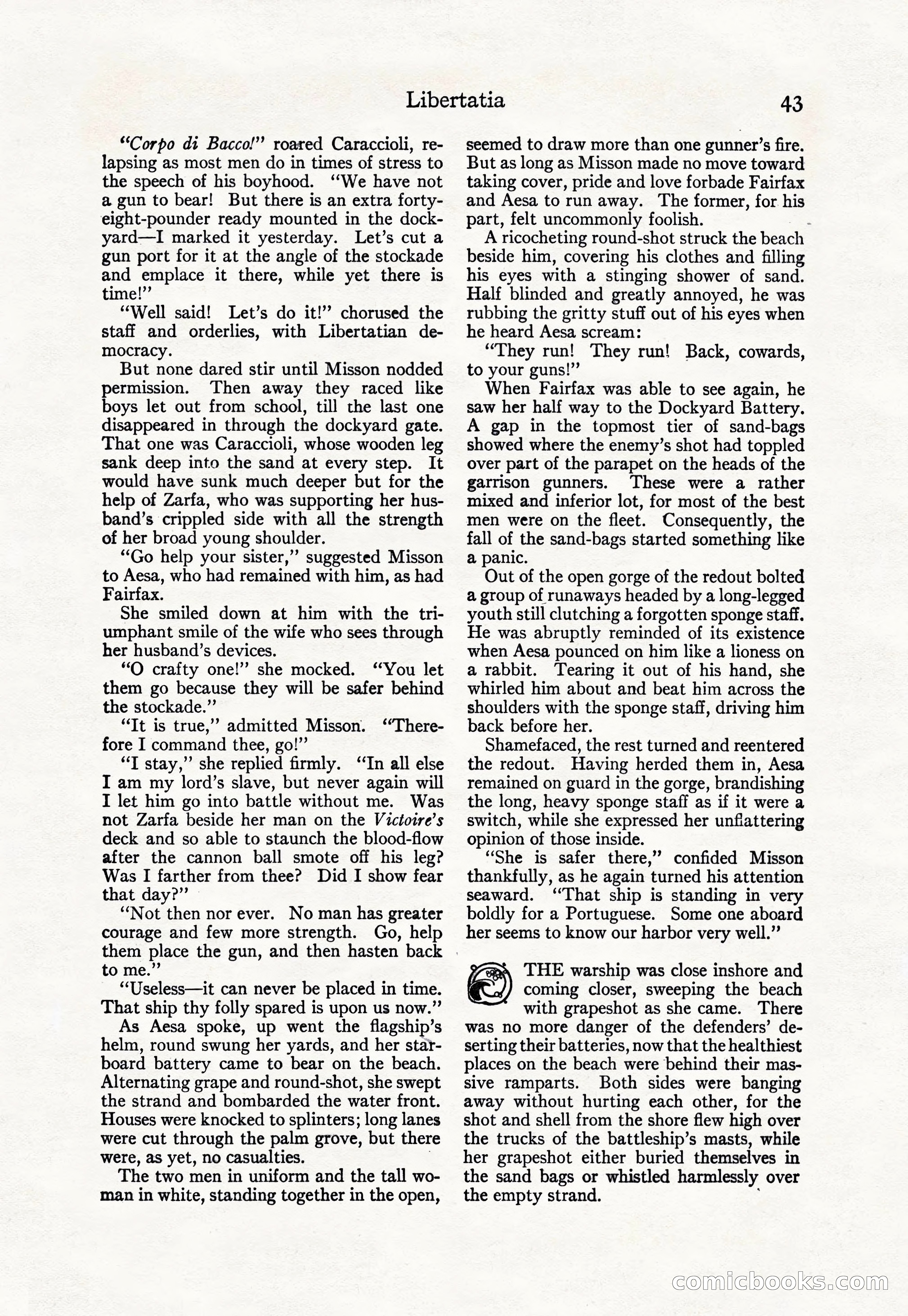 Adventure Magazine Cover, April 30, 1925 — page 53 of 204