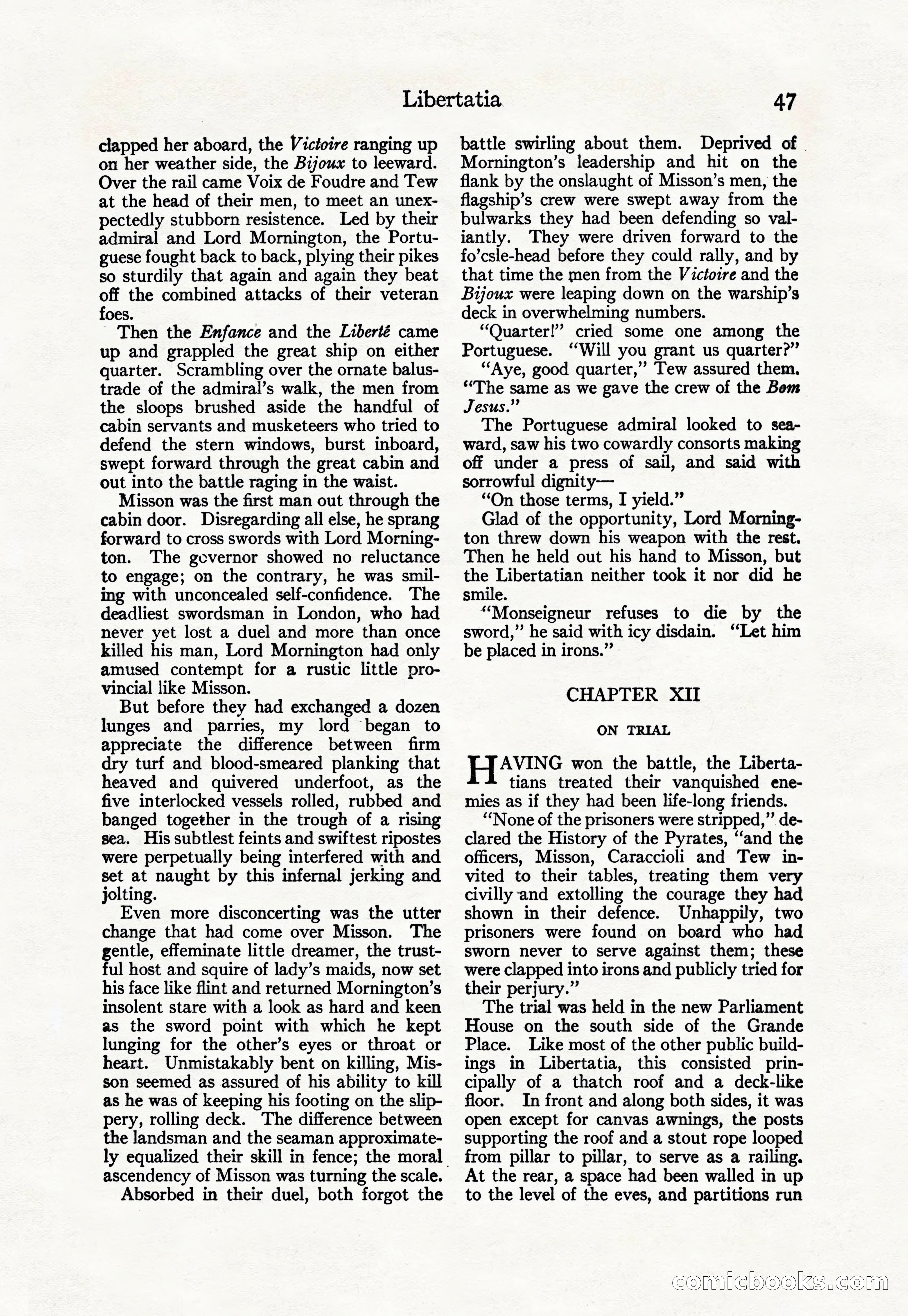 Adventure Magazine Cover, April 30, 1925 — page 57 of 204