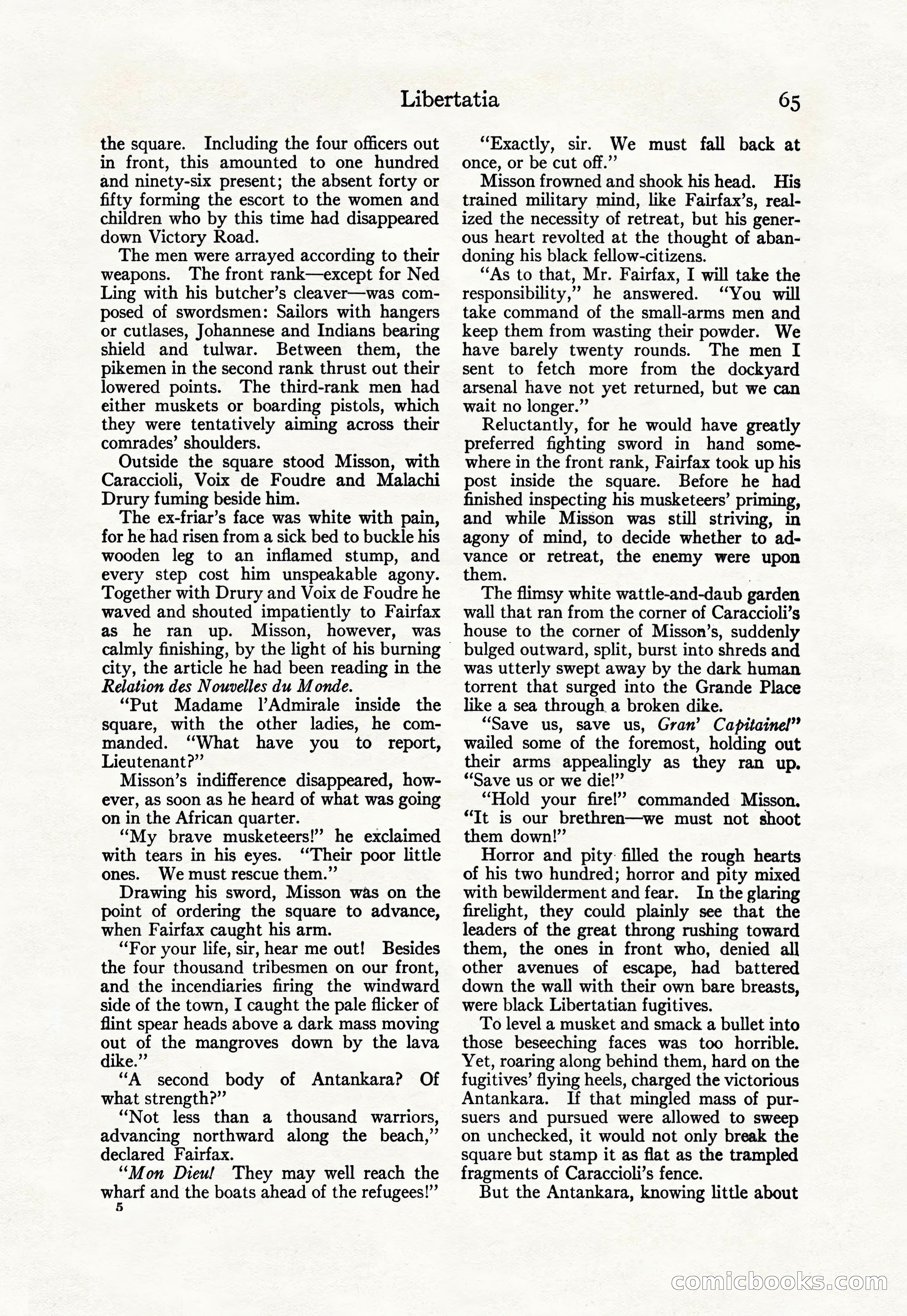 Adventure Magazine Cover, April 30, 1925 — page 75 of 204