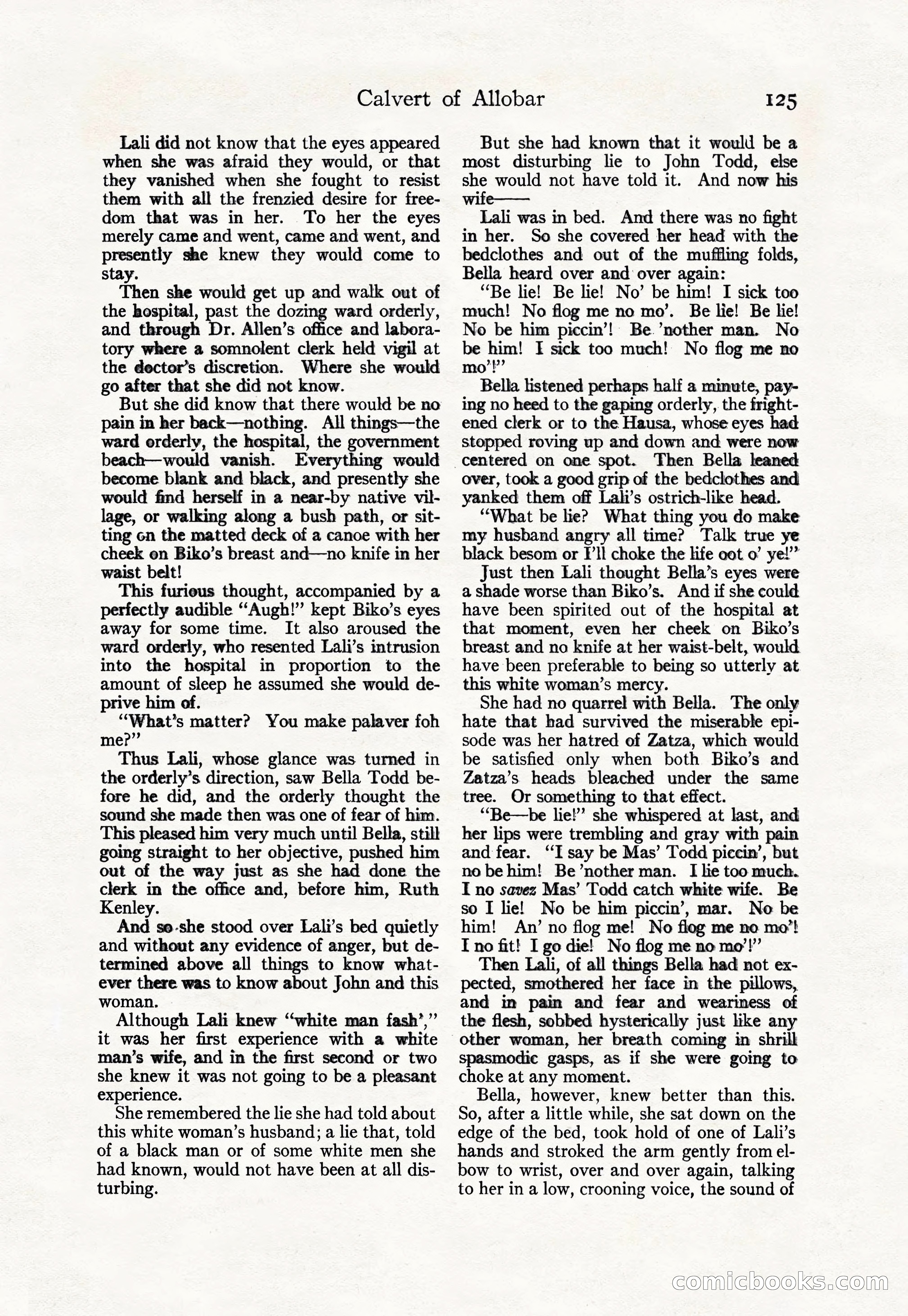 Adventure Magazine Cover, April 30, 1925 — page 135 of 204