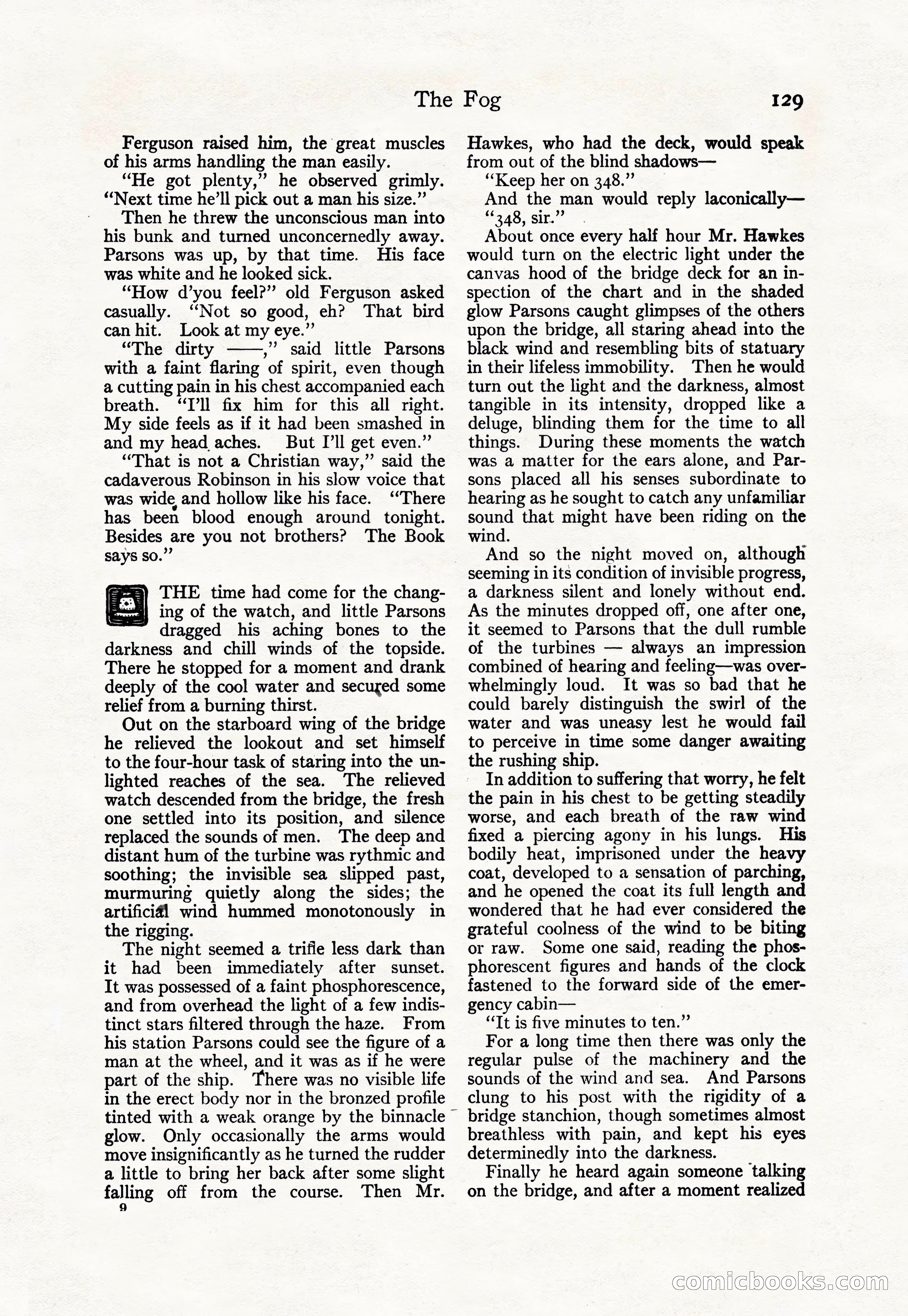 Adventure Magazine Cover, April 30, 1925 — page 139 of 204