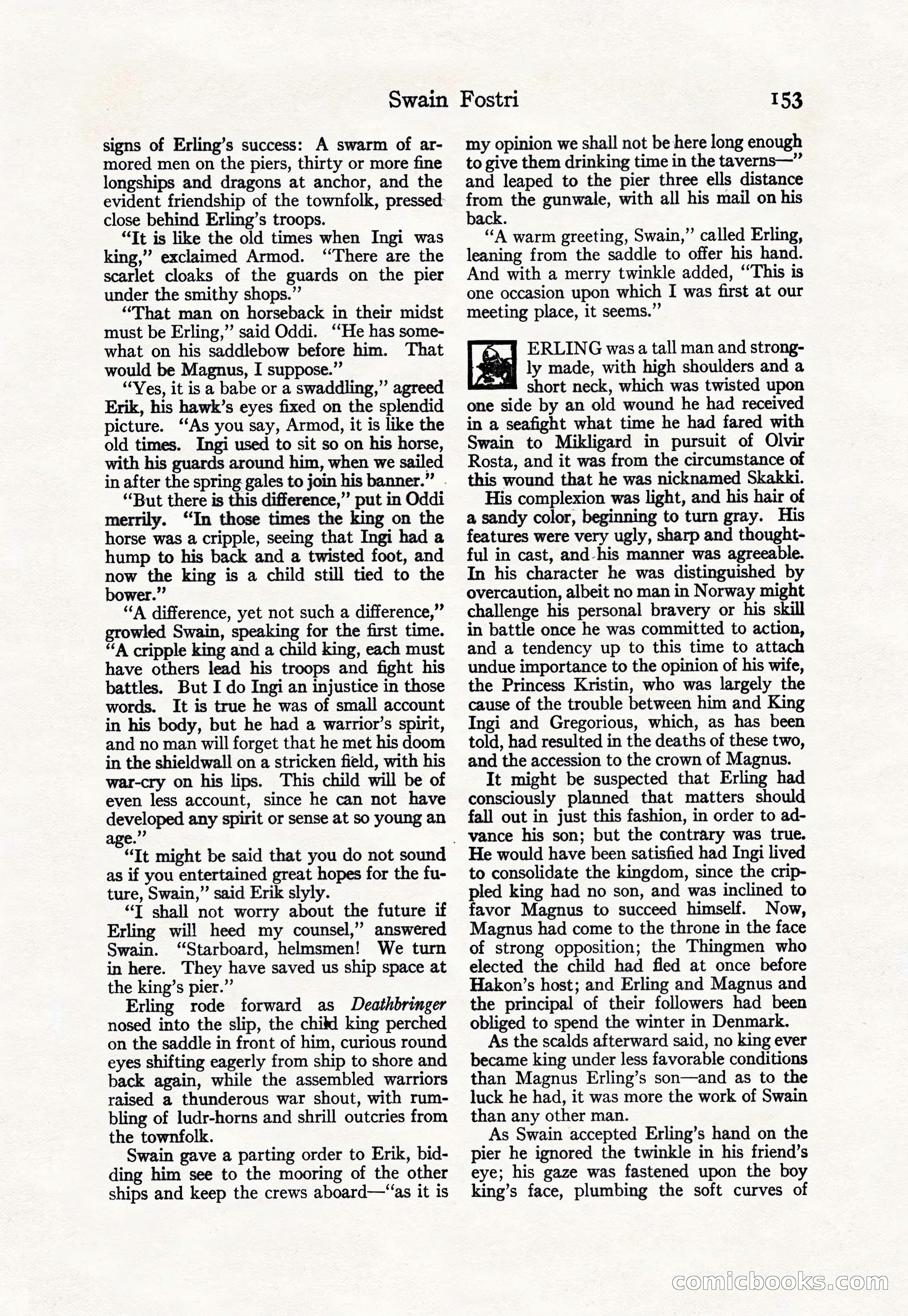 Adventure Magazine Cover, April 30, 1925 — page 163 of 204