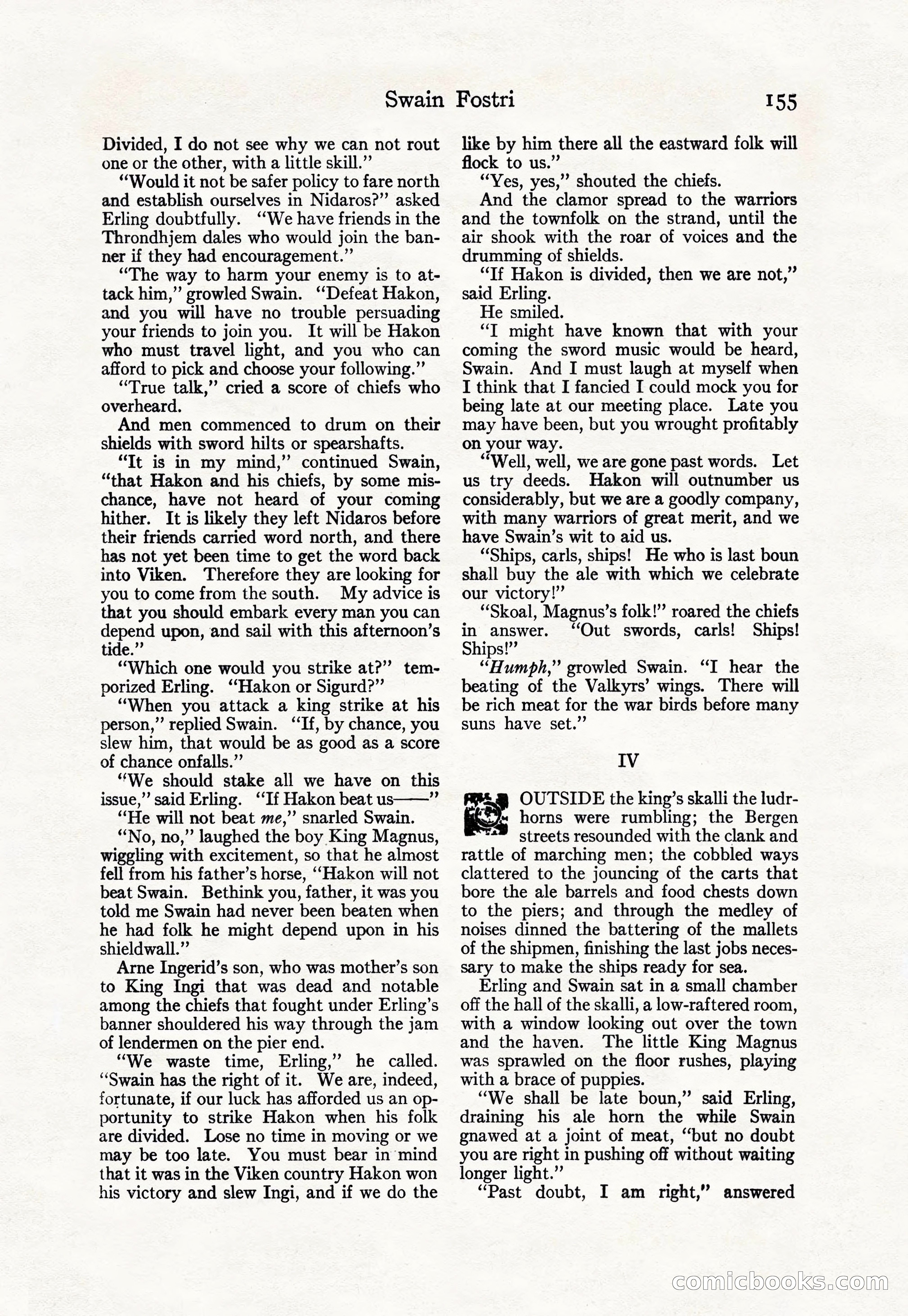 Adventure Magazine Cover, April 30, 1925 — page 165 of 204