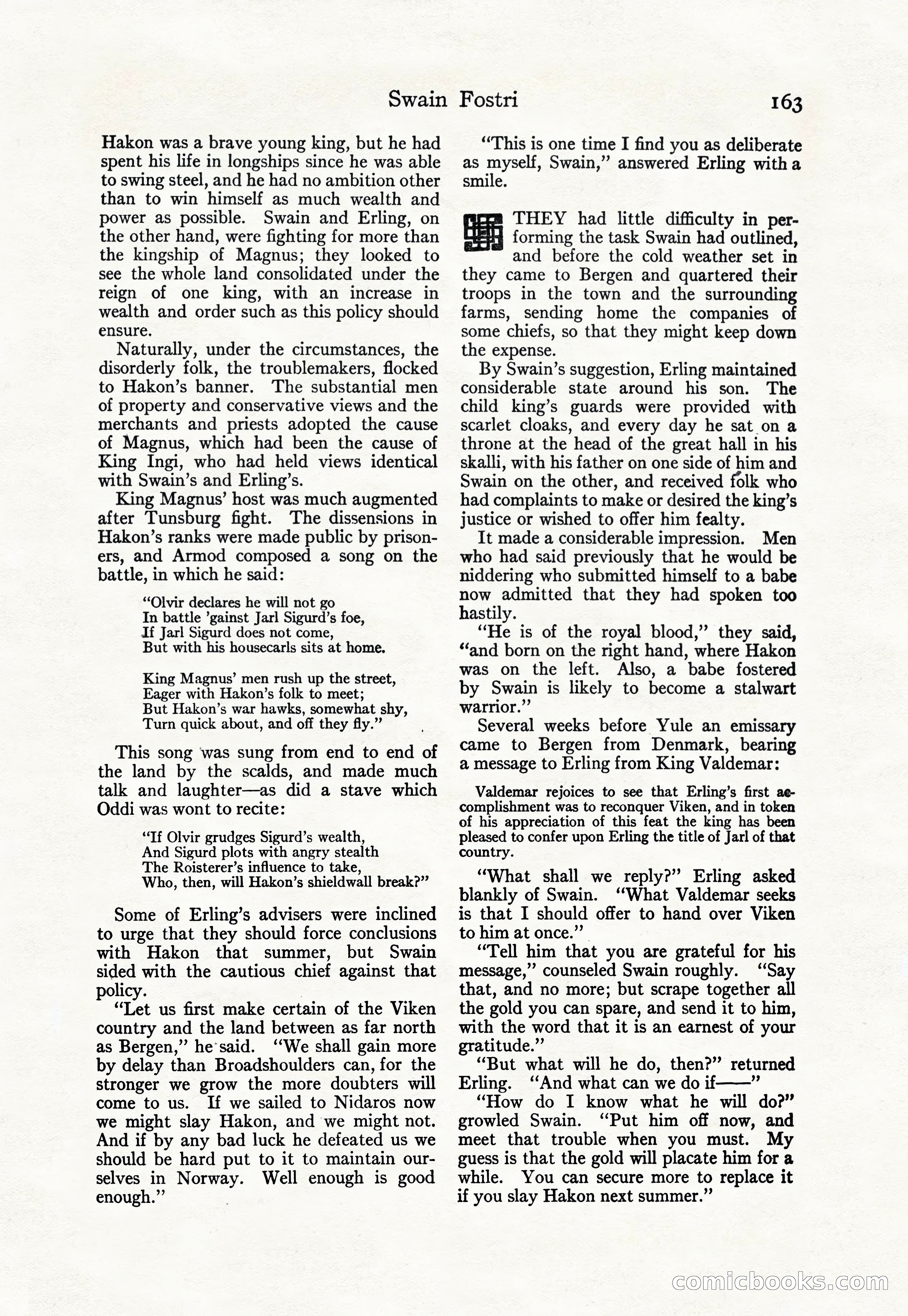 Adventure Magazine Cover, April 30, 1925 — page 173 of 204