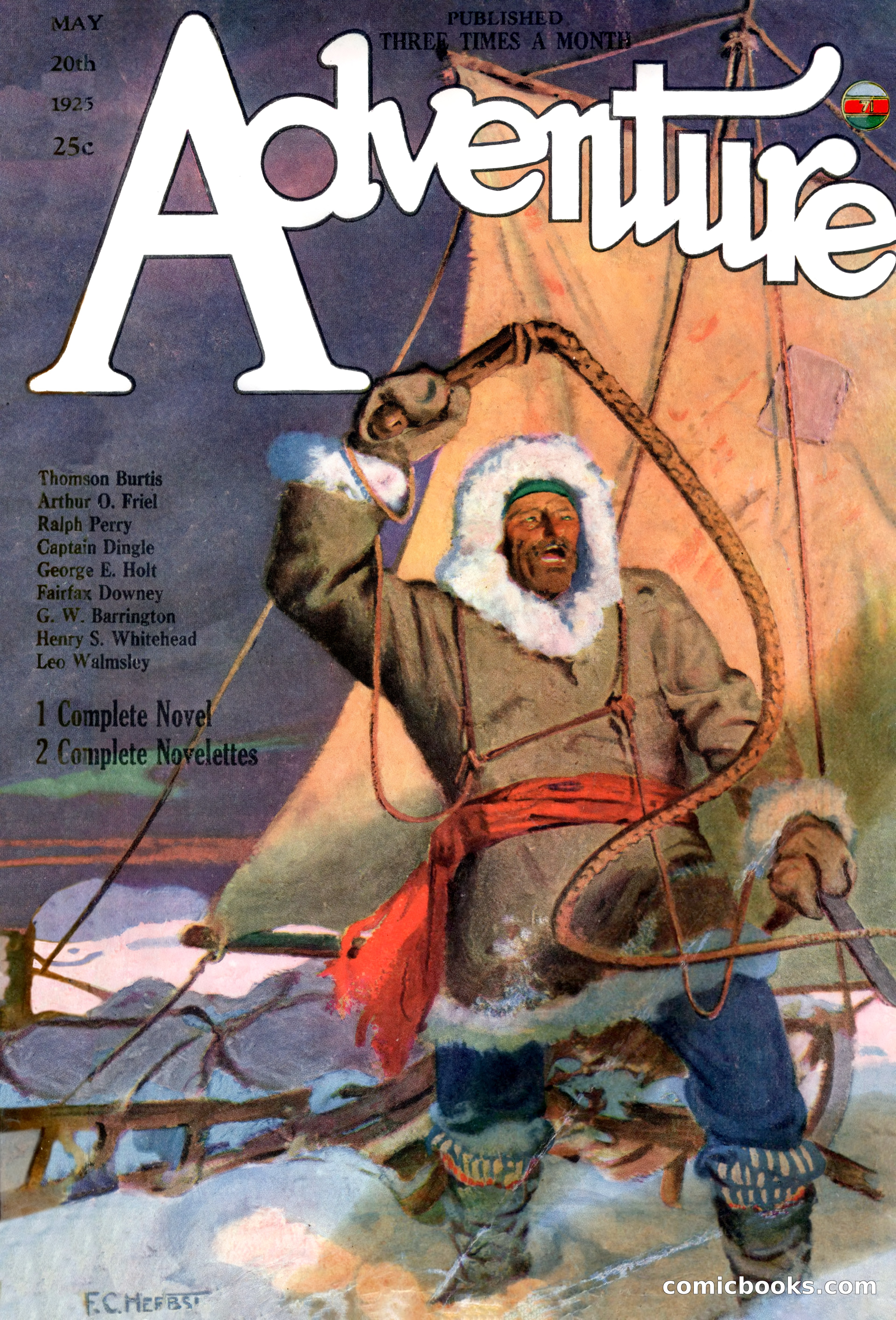 Adventure Magazine, May 20, 1925