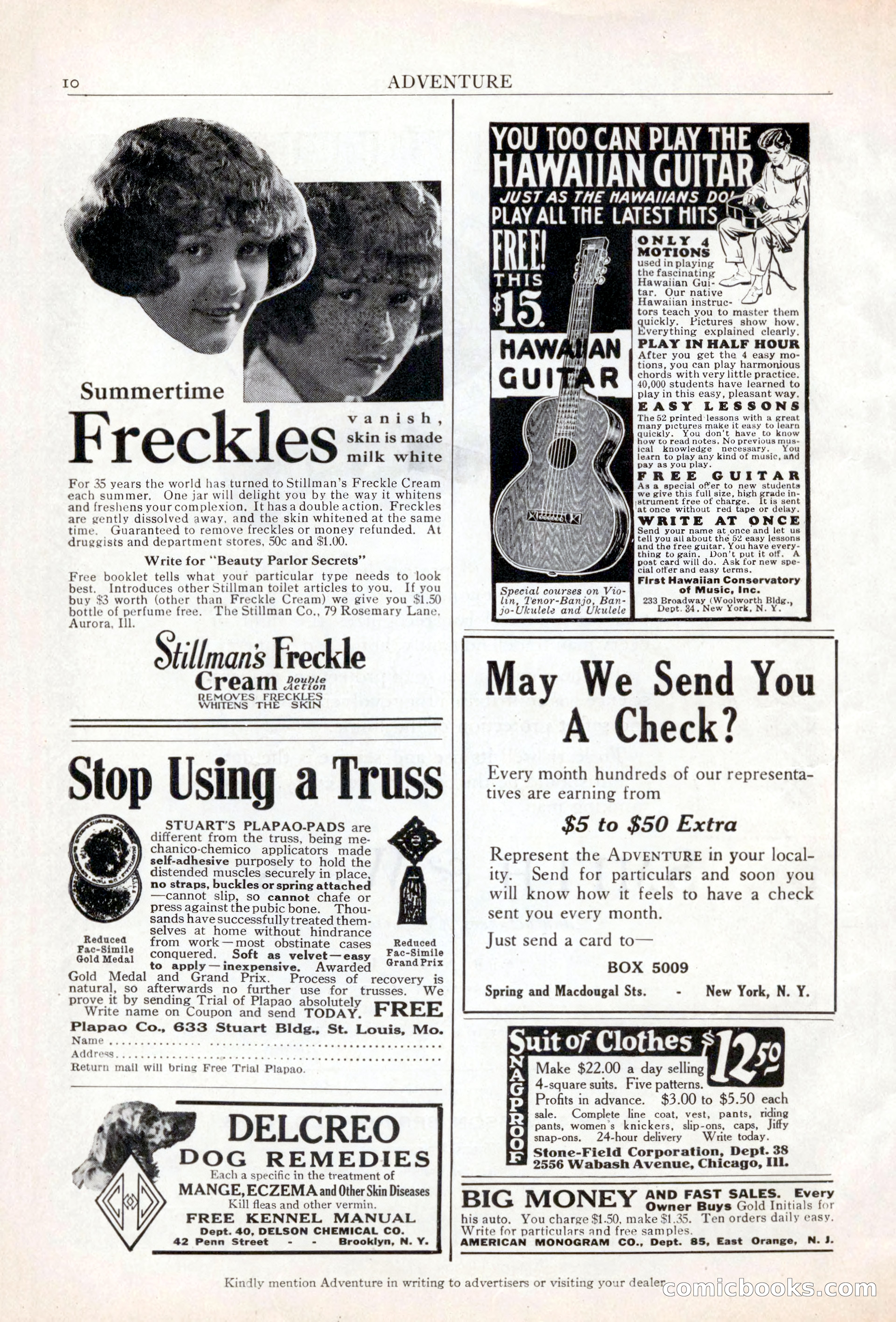 Adventure Magazine, May 20, 1925 — page 12 of 208