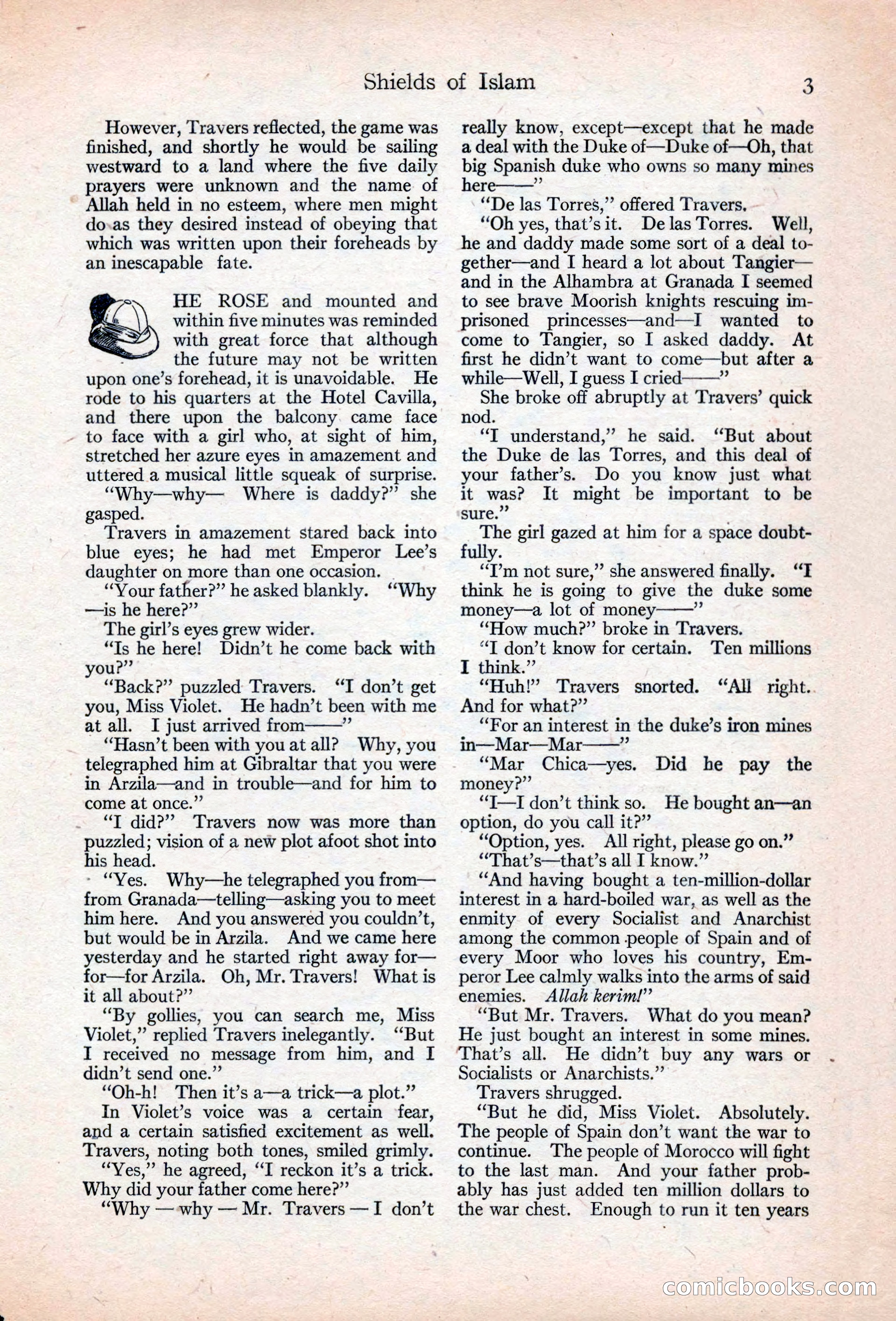 Adventure Magazine, May 20, 1925 — page 17 of 208