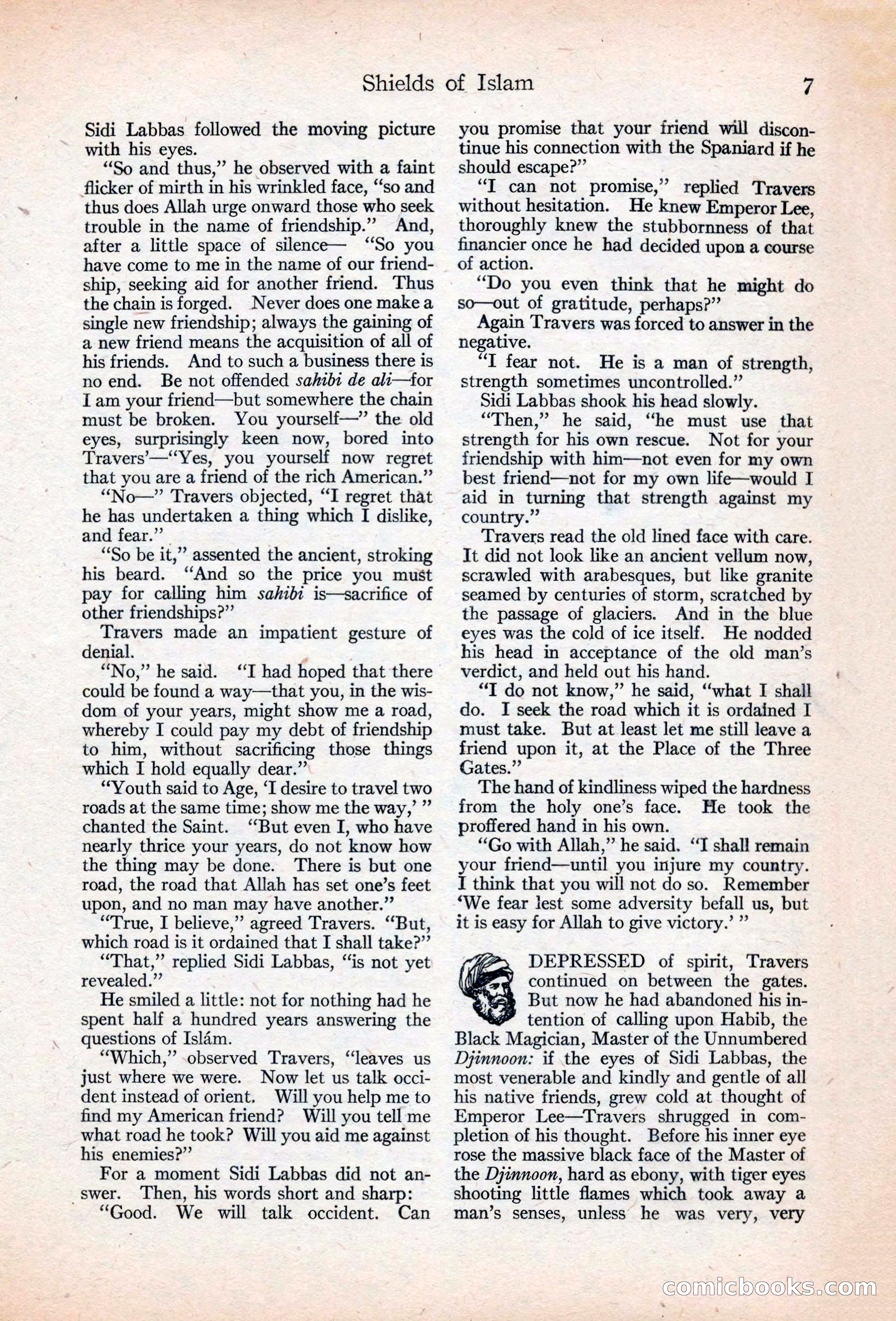 Adventure Magazine, May 20, 1925 — page 21 of 208