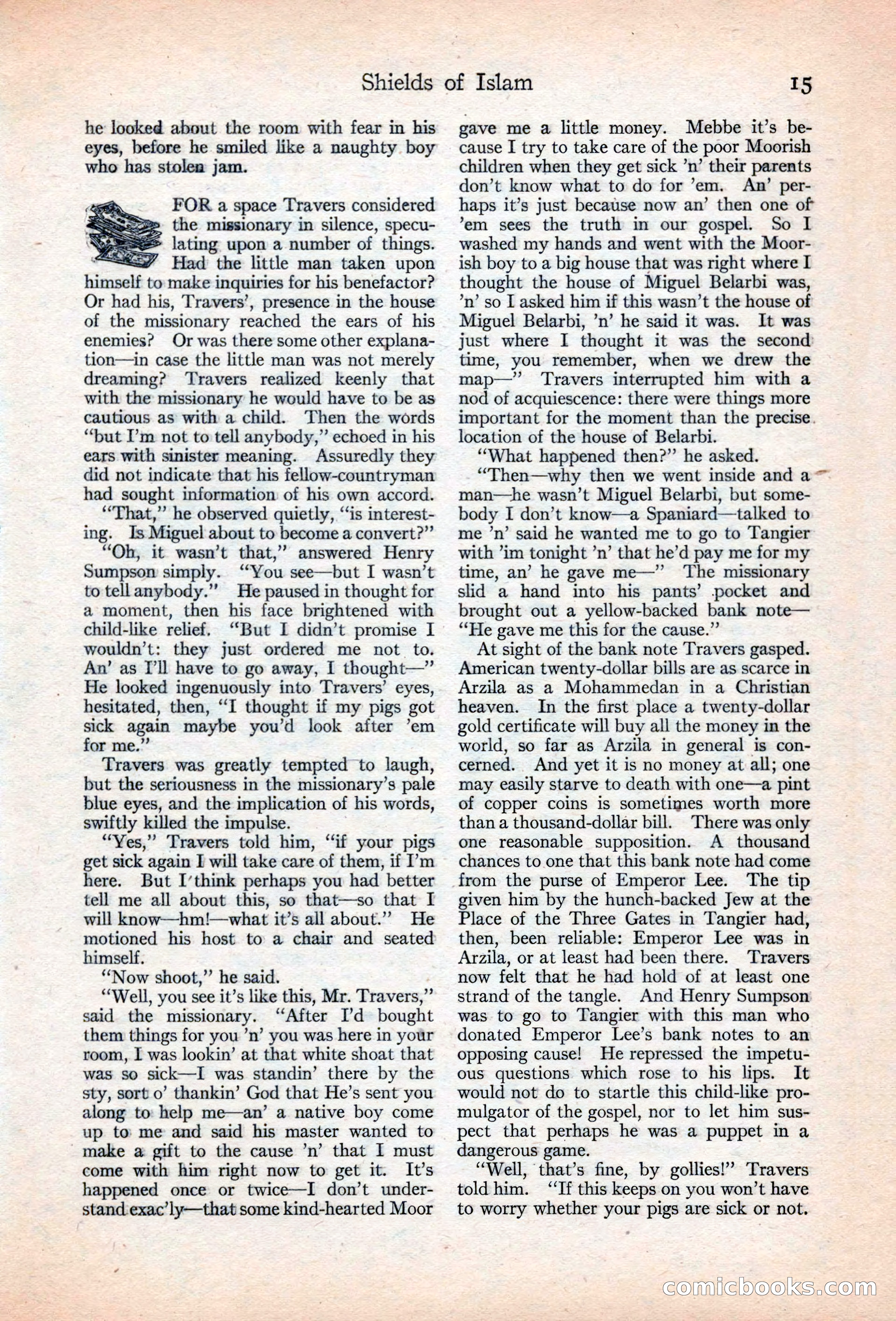 Adventure Magazine, May 20, 1925 — page 29 of 208