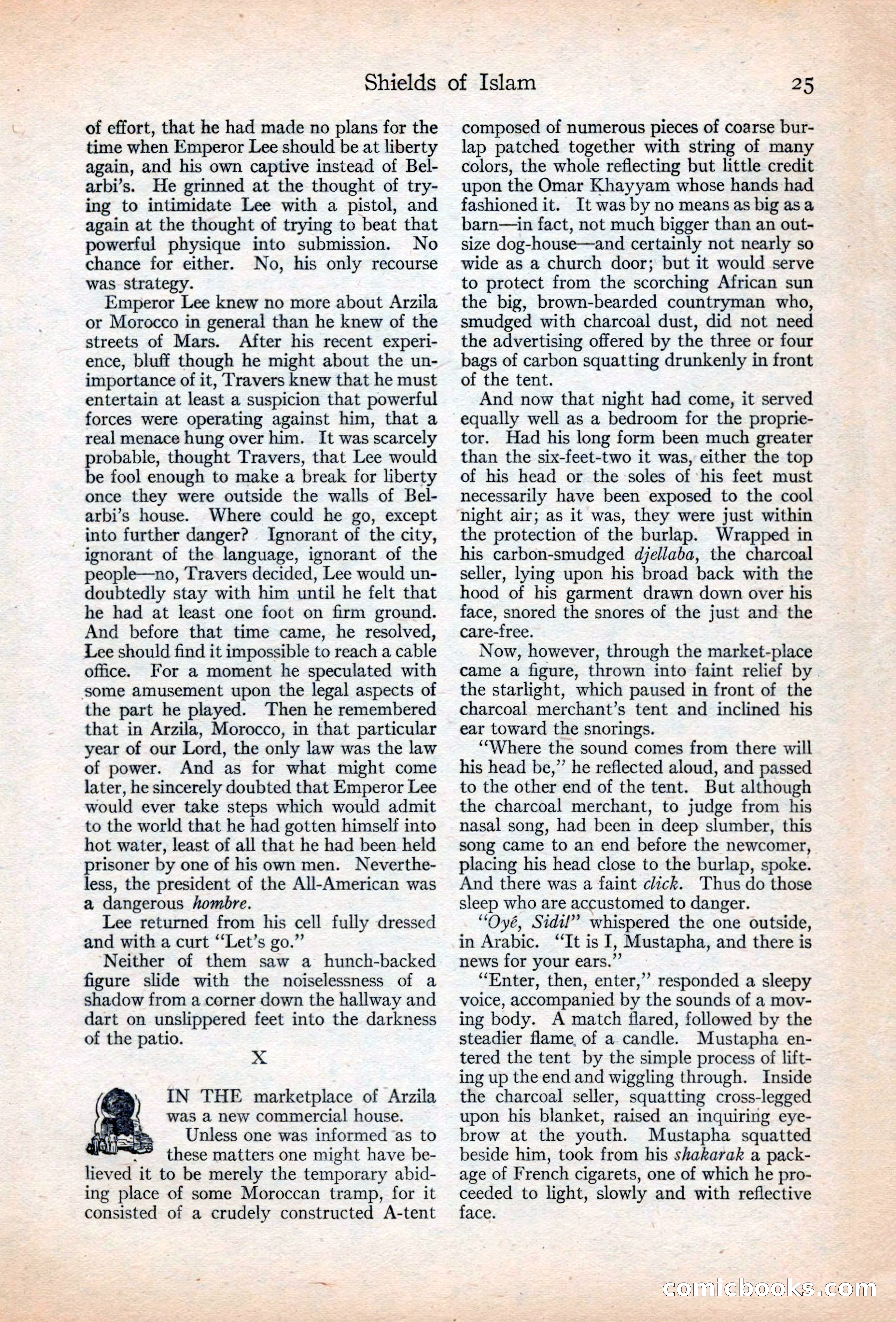 Adventure Magazine, May 20, 1925 — page 39 of 208