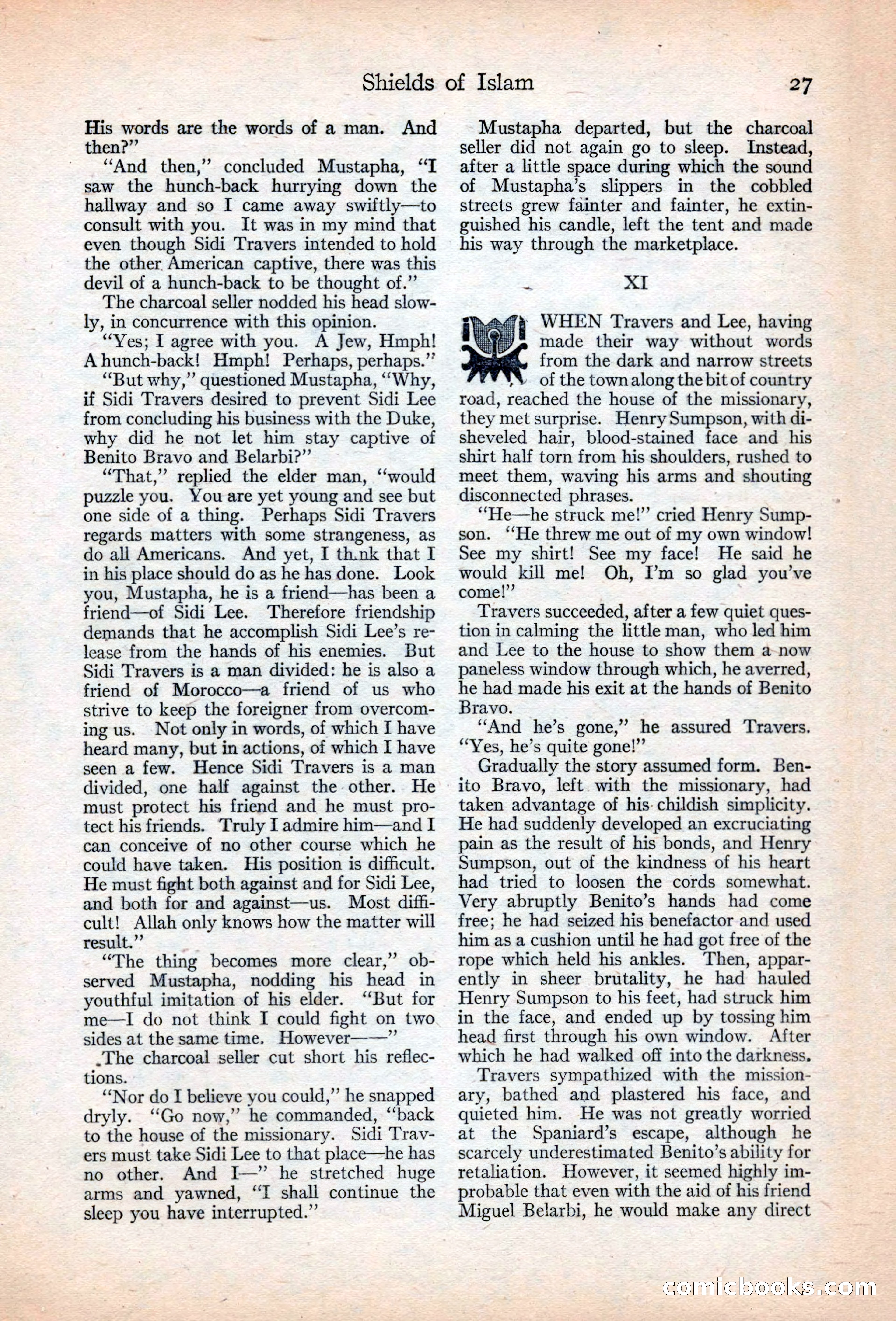 Adventure Magazine, May 20, 1925 — page 41 of 208