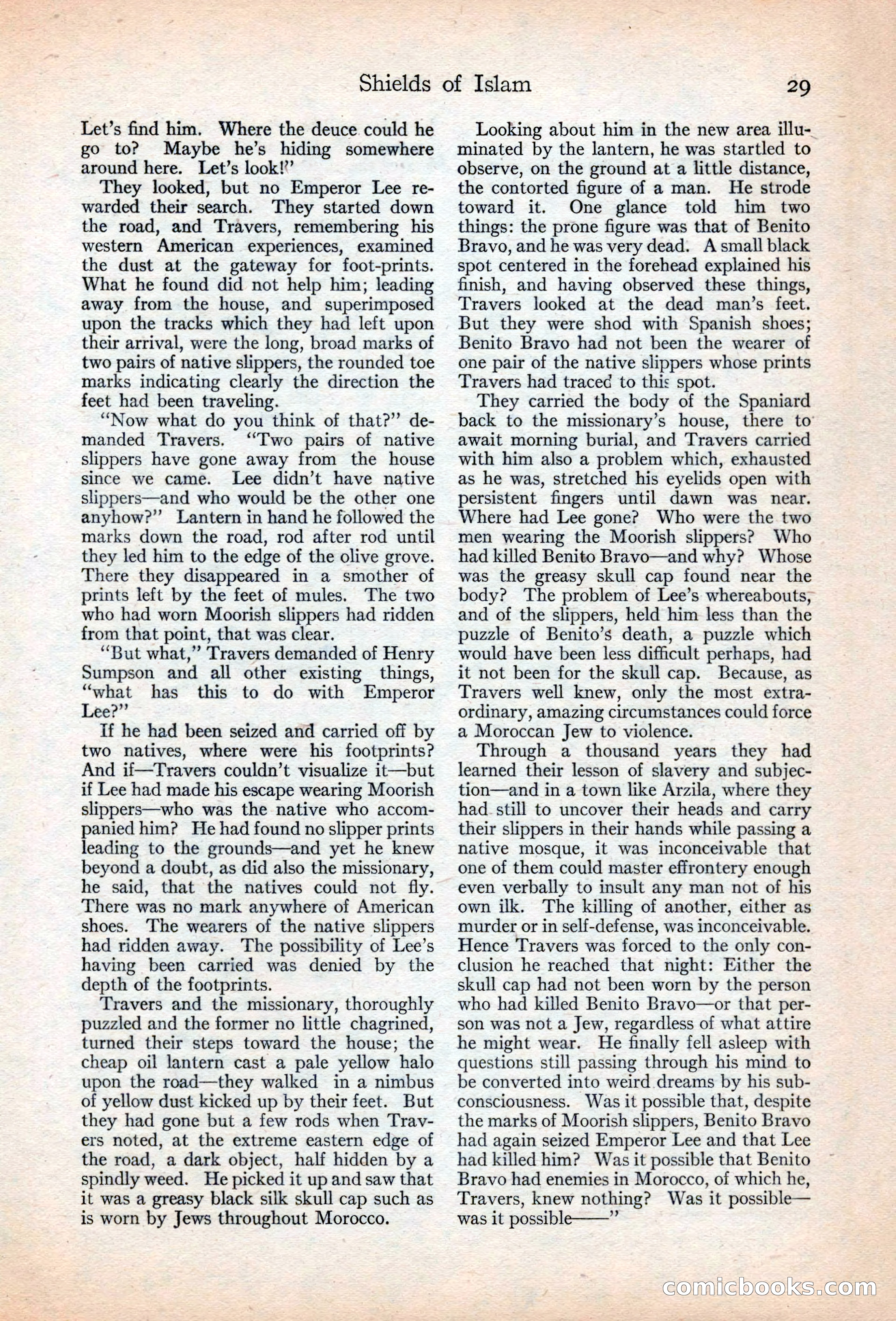 Adventure Magazine, May 20, 1925 — page 43 of 208