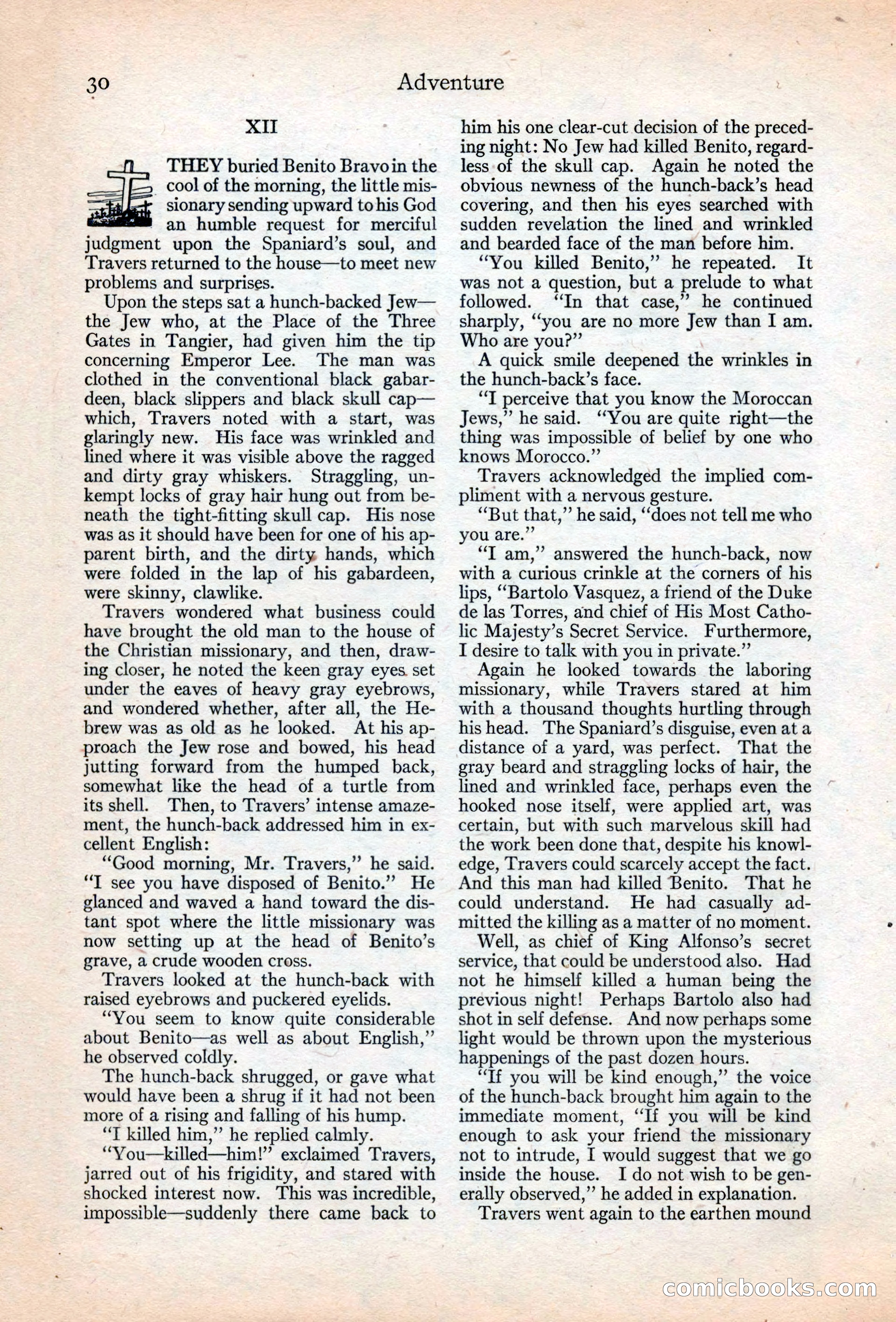 Adventure Magazine, May 20, 1925 — page 44 of 208