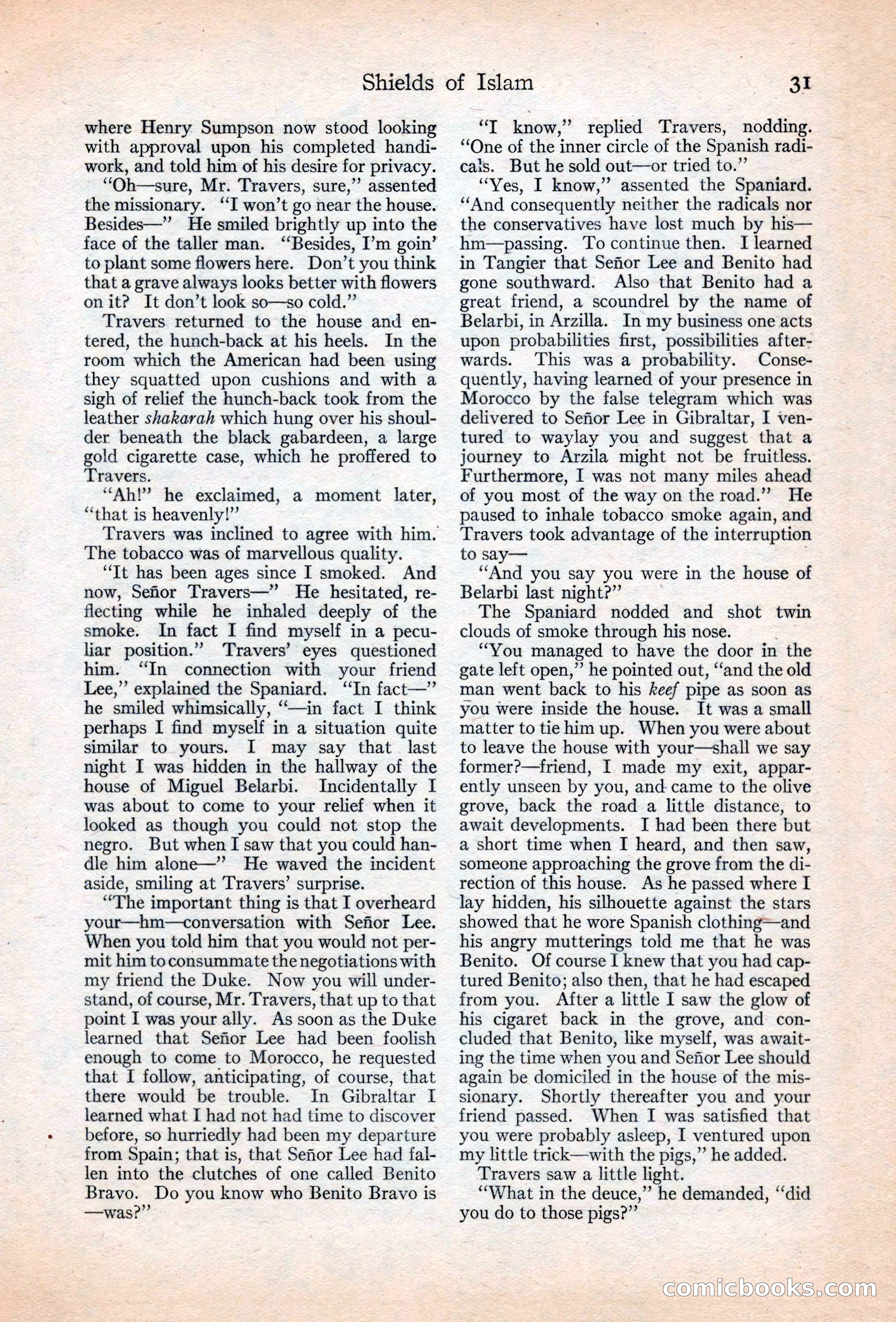 Adventure Magazine, May 20, 1925 — page 45 of 208