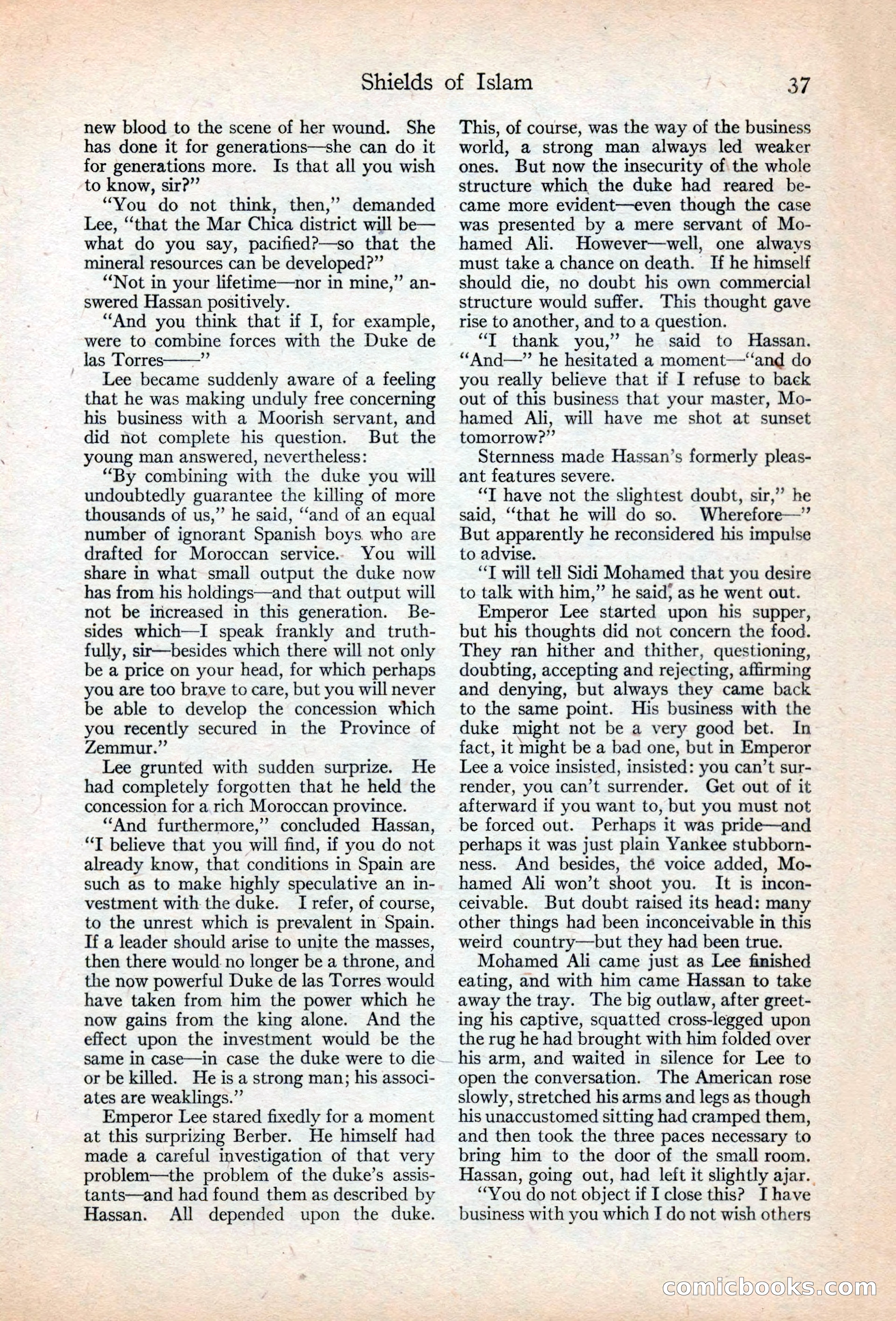 Adventure Magazine, May 20, 1925 — page 51 of 208