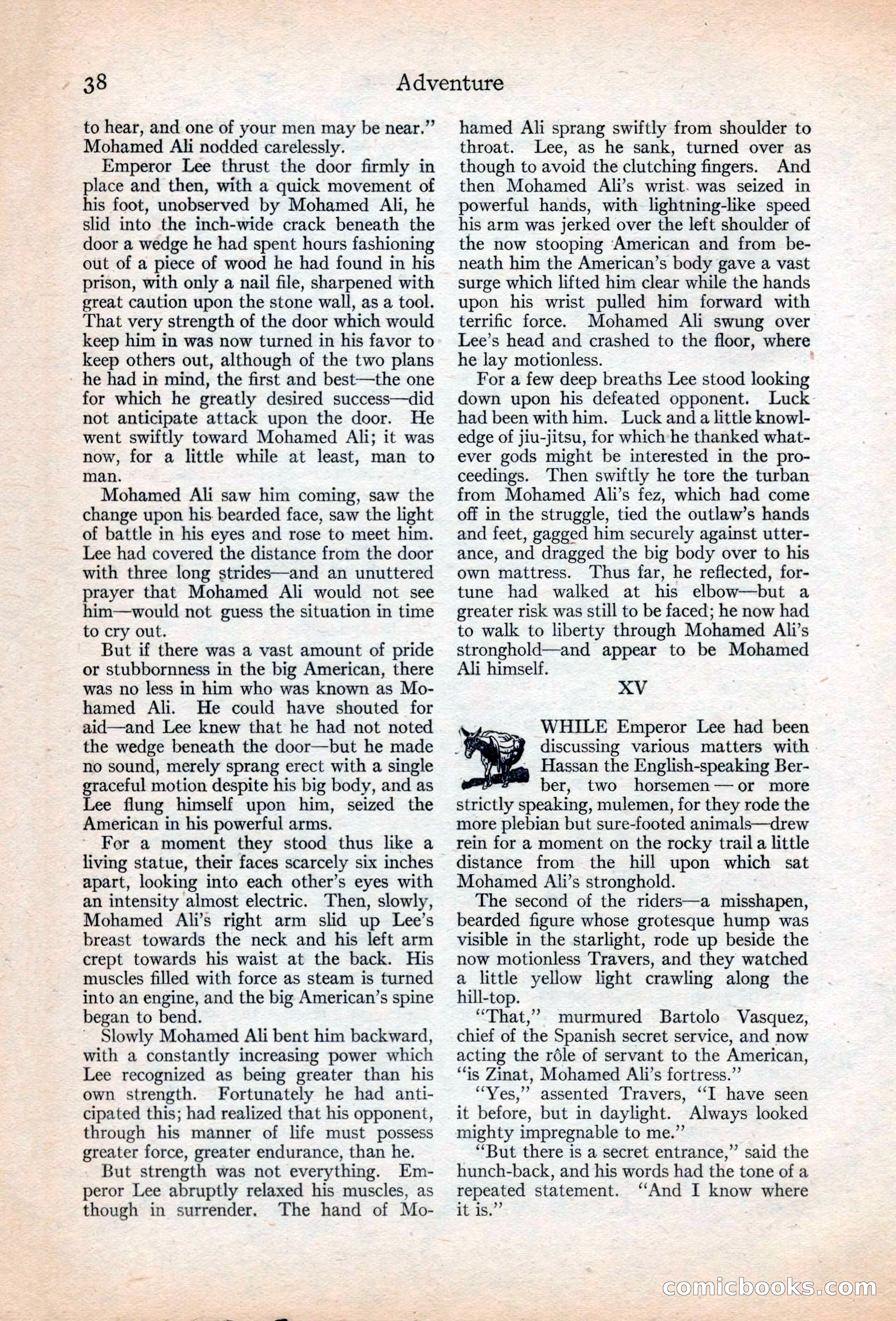 Adventure Magazine, May 20, 1925 — page 52 of 208
