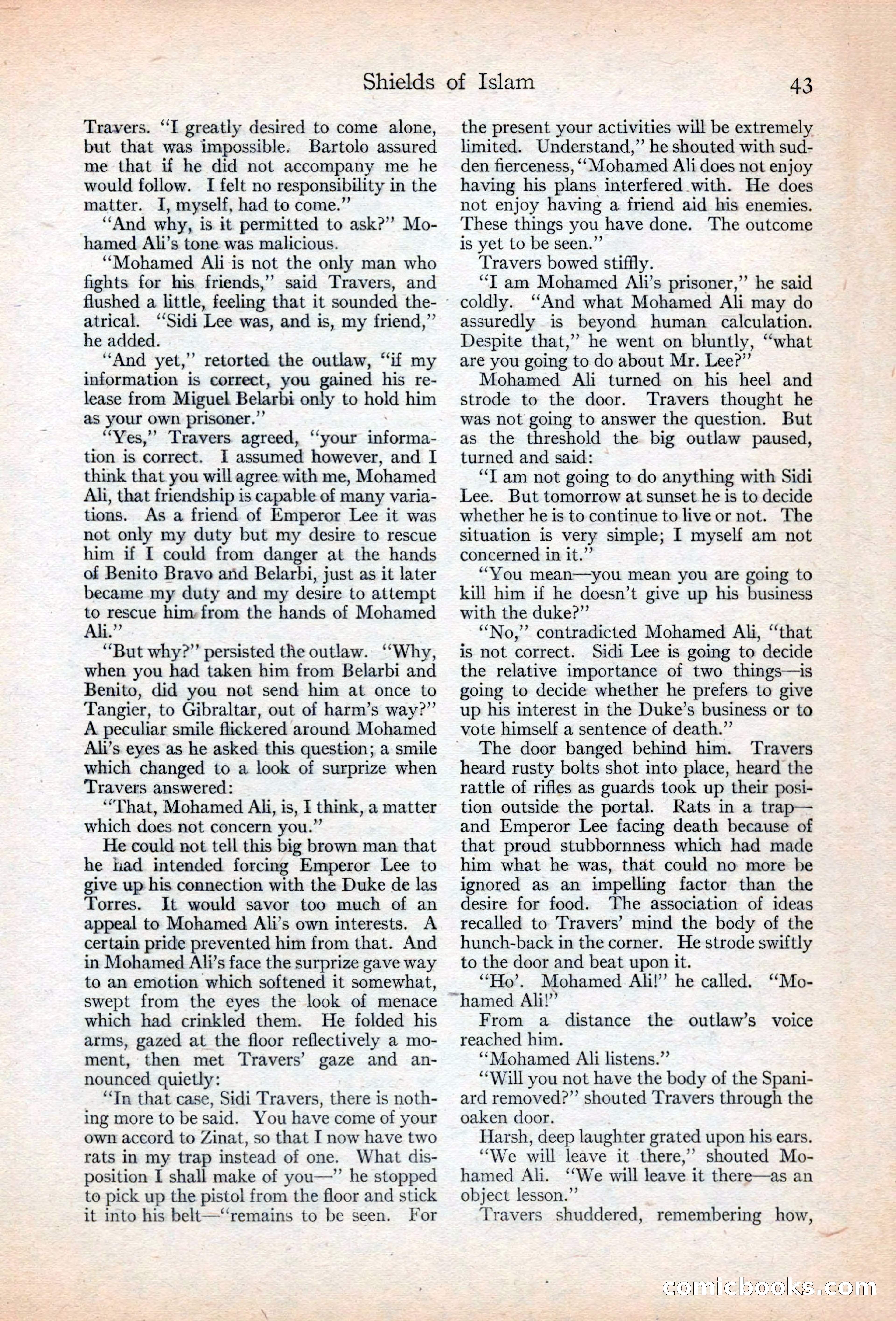 Adventure Magazine, May 20, 1925 — page 57 of 208
