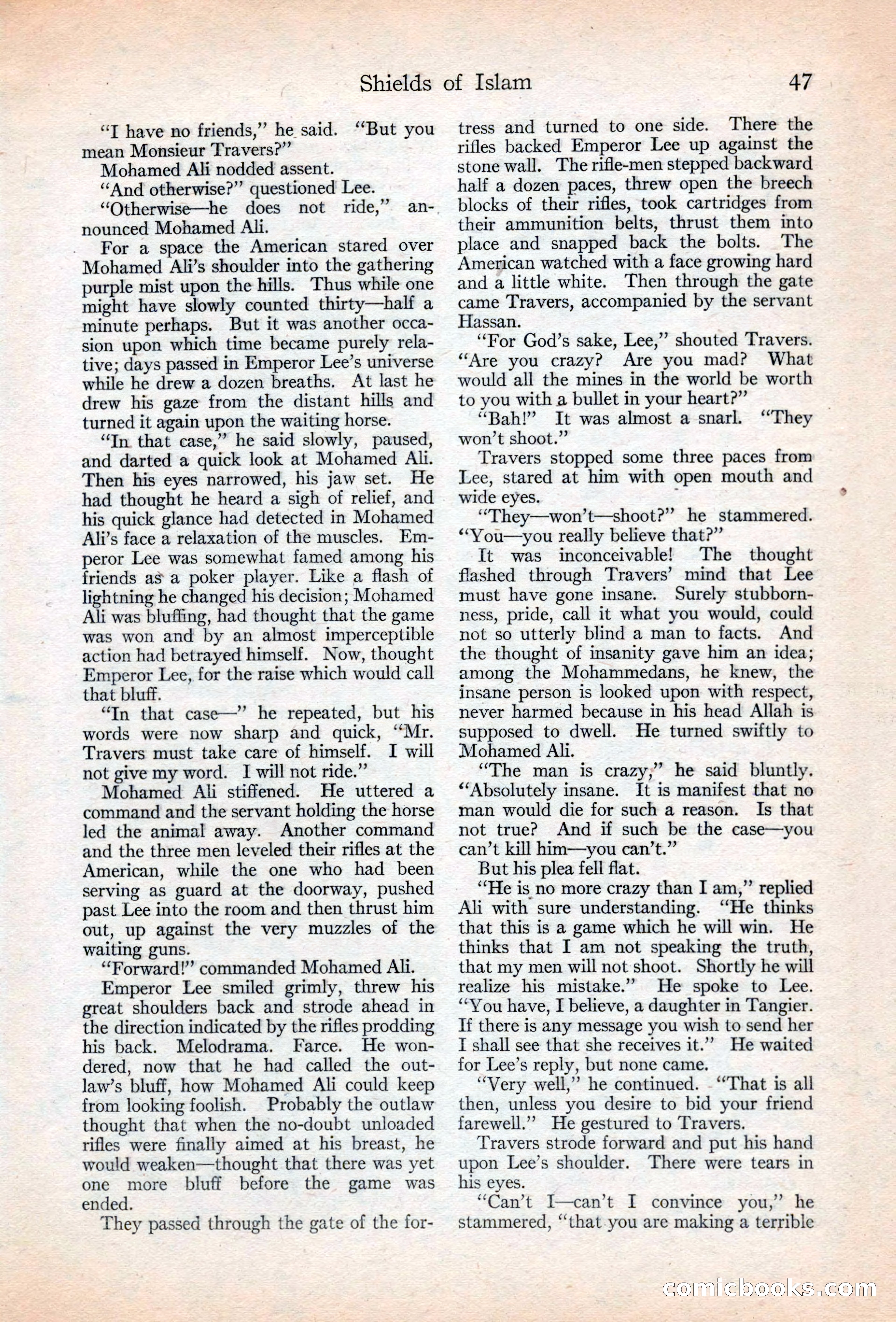 Adventure Magazine, May 20, 1925 — page 61 of 208