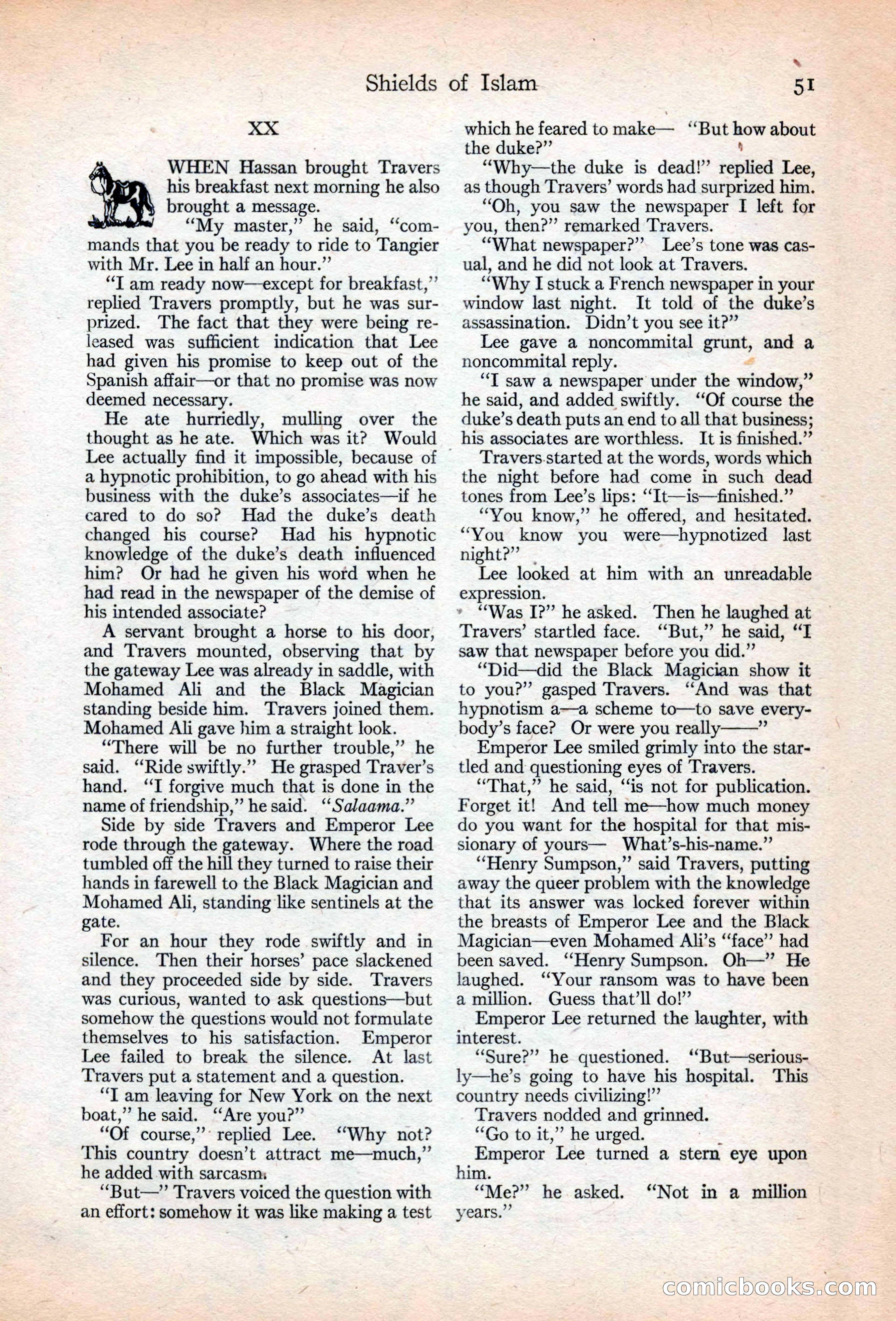 Adventure Magazine, May 20, 1925 — page 65 of 208