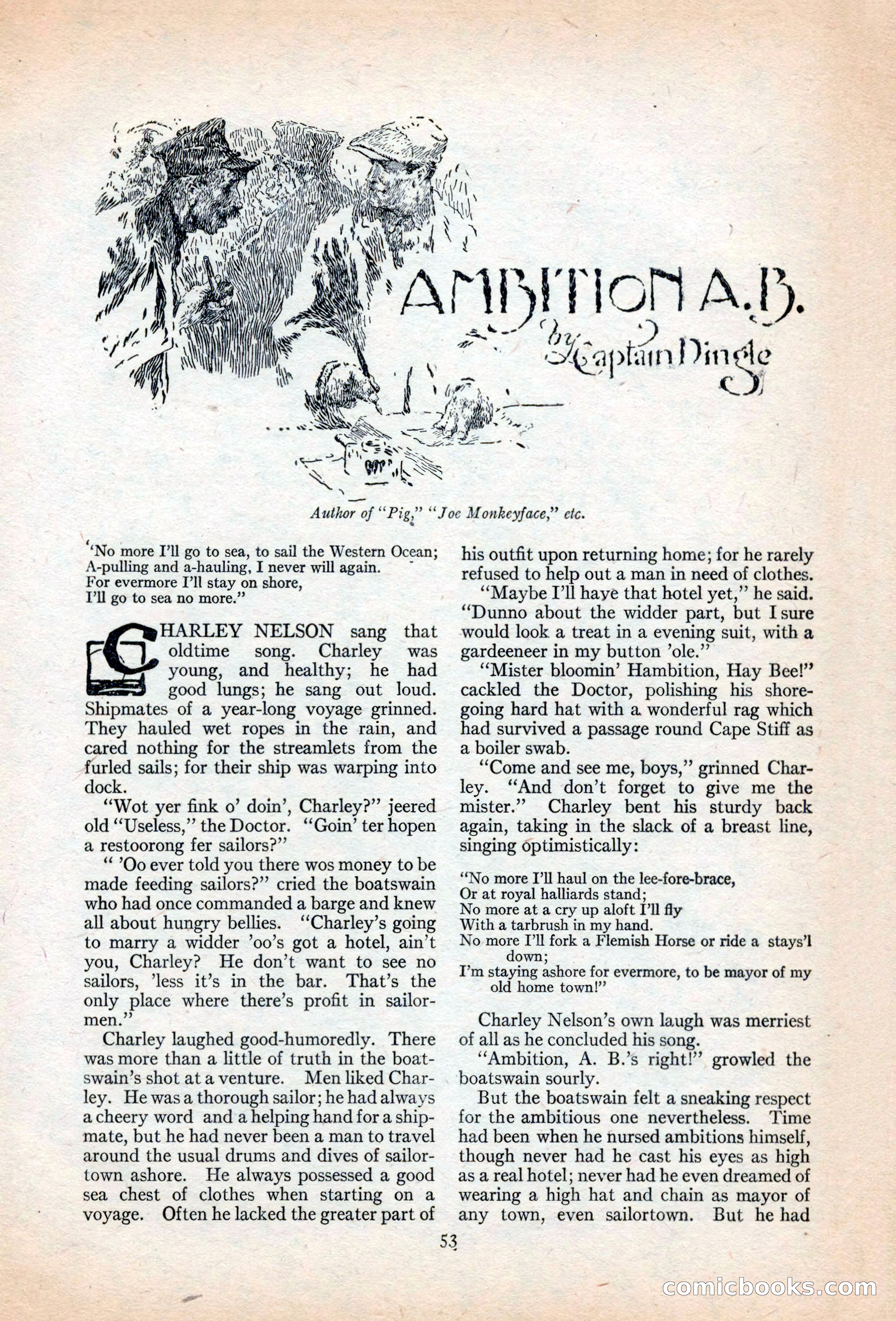 Adventure Magazine, May 20, 1925 — page 67 of 208