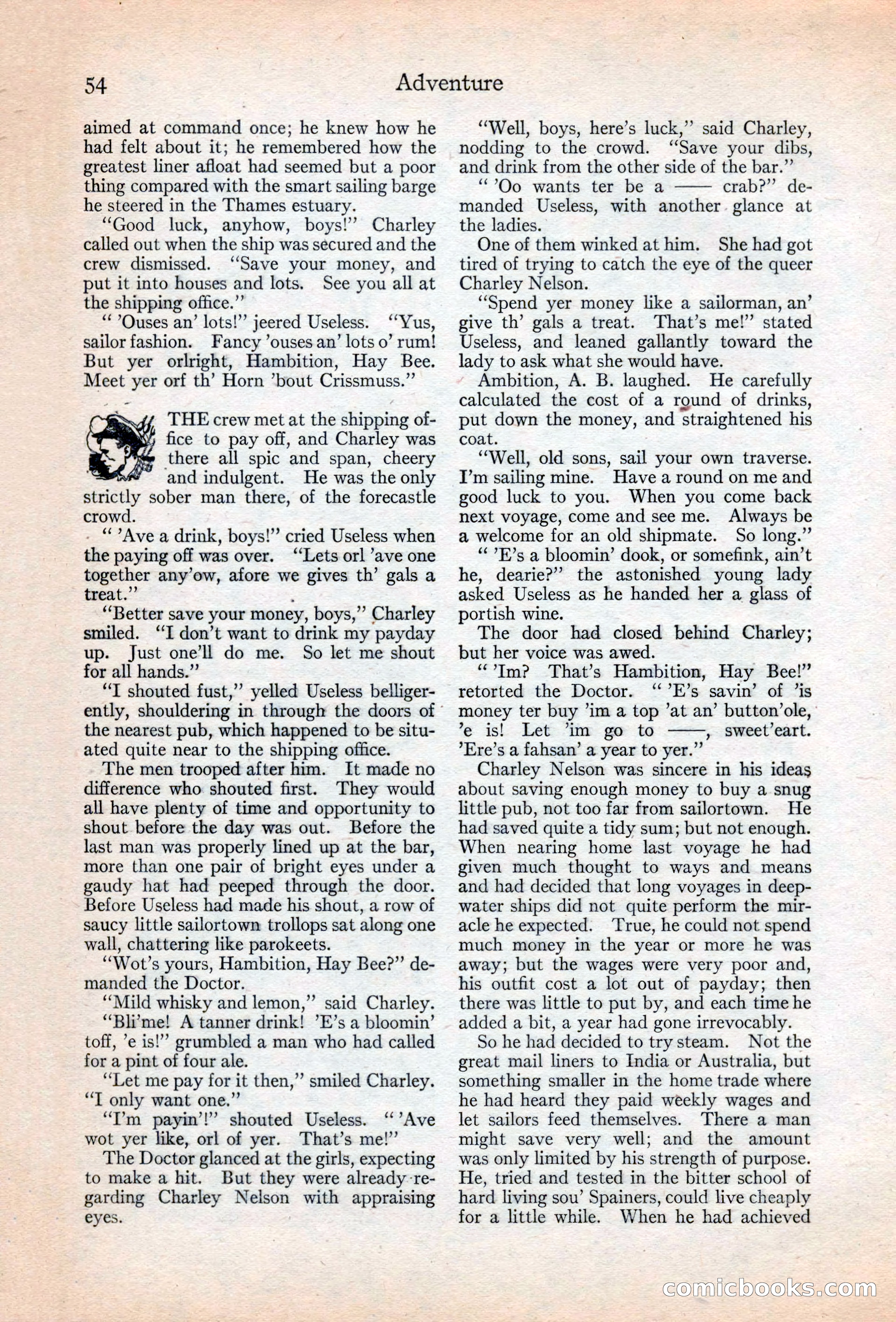 Adventure Magazine, May 20, 1925 — page 68 of 208