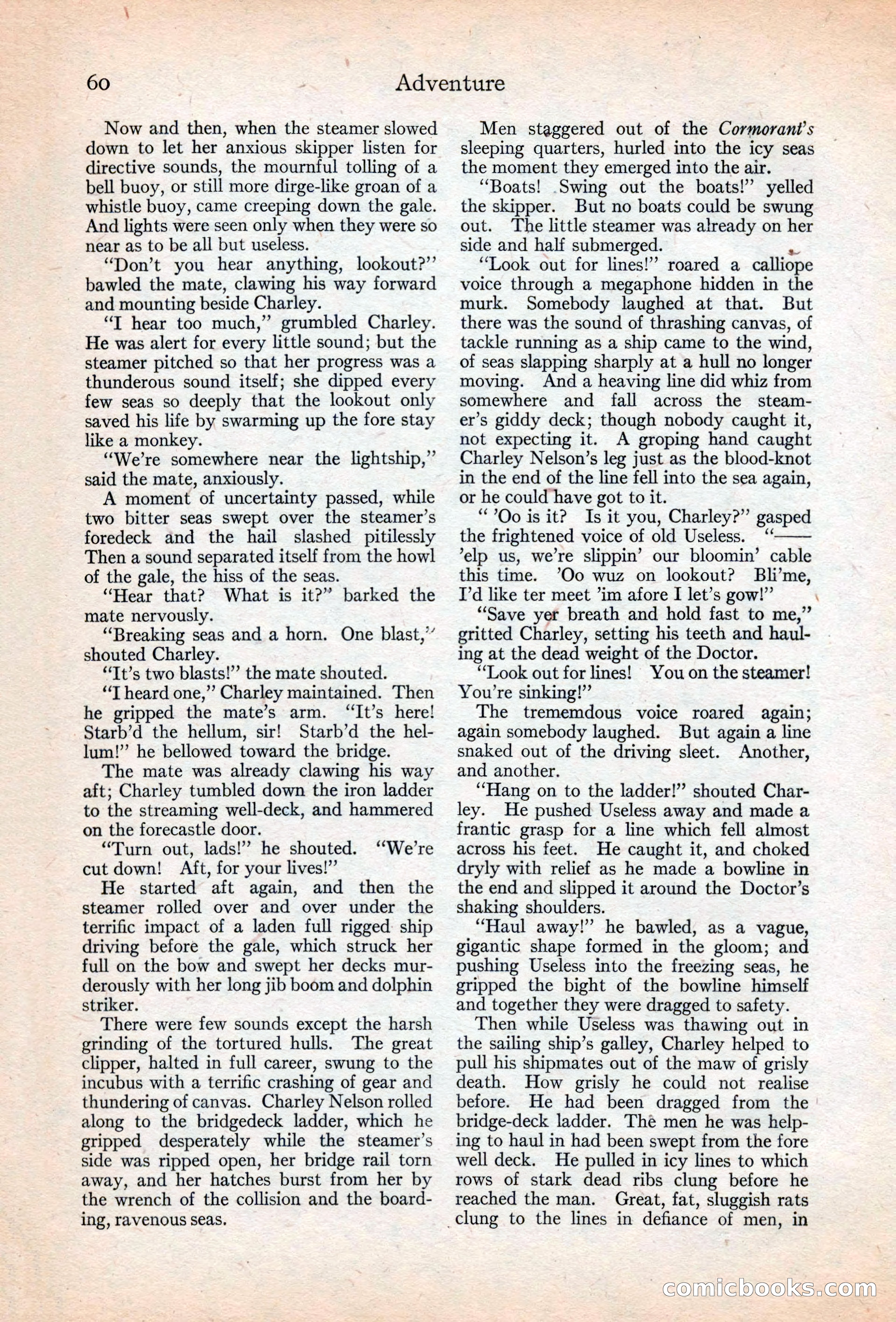 Adventure Magazine, May 20, 1925 — page 74 of 208