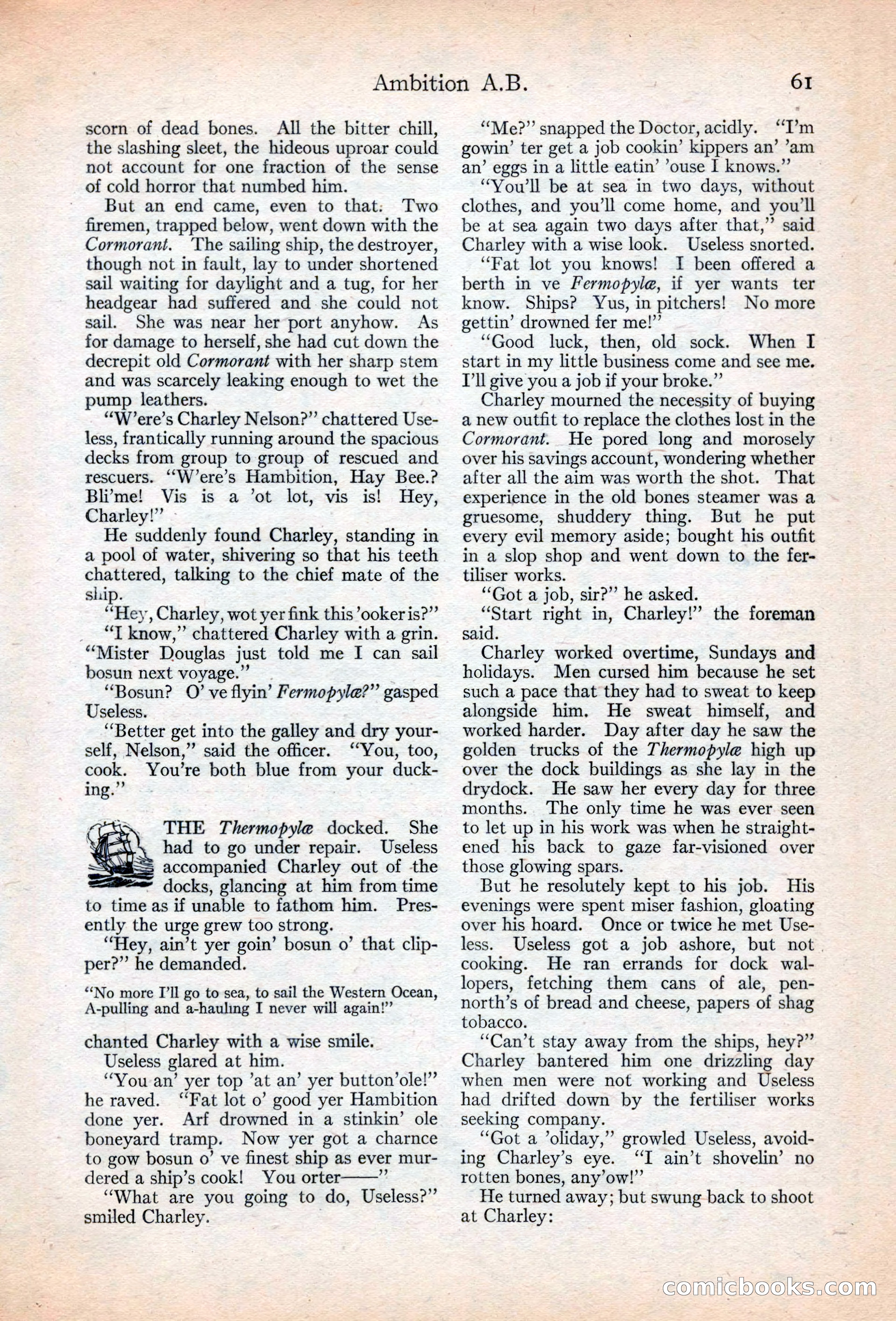 Adventure Magazine, May 20, 1925 — page 75 of 208