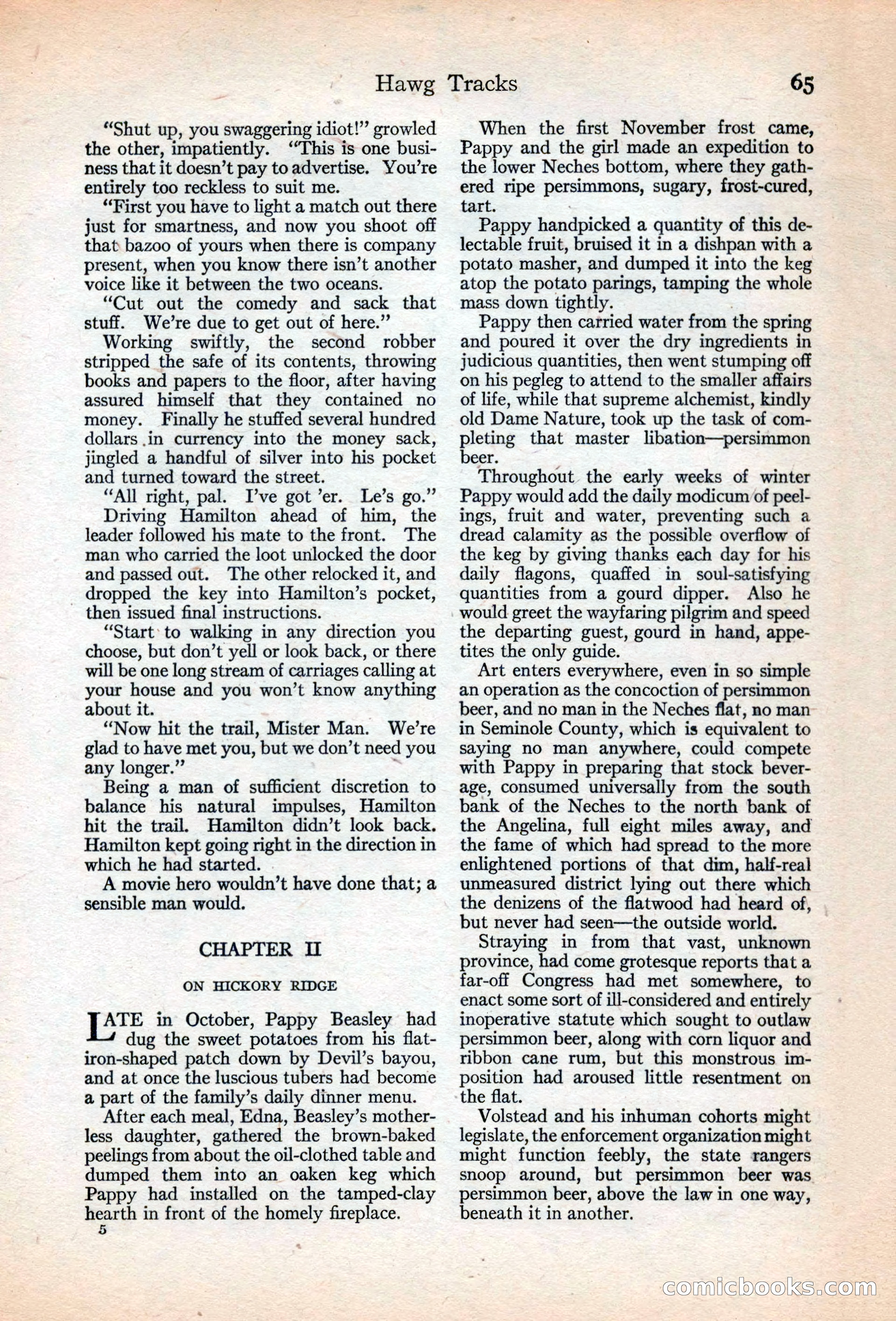 Adventure Magazine, May 20, 1925 — page 79 of 208