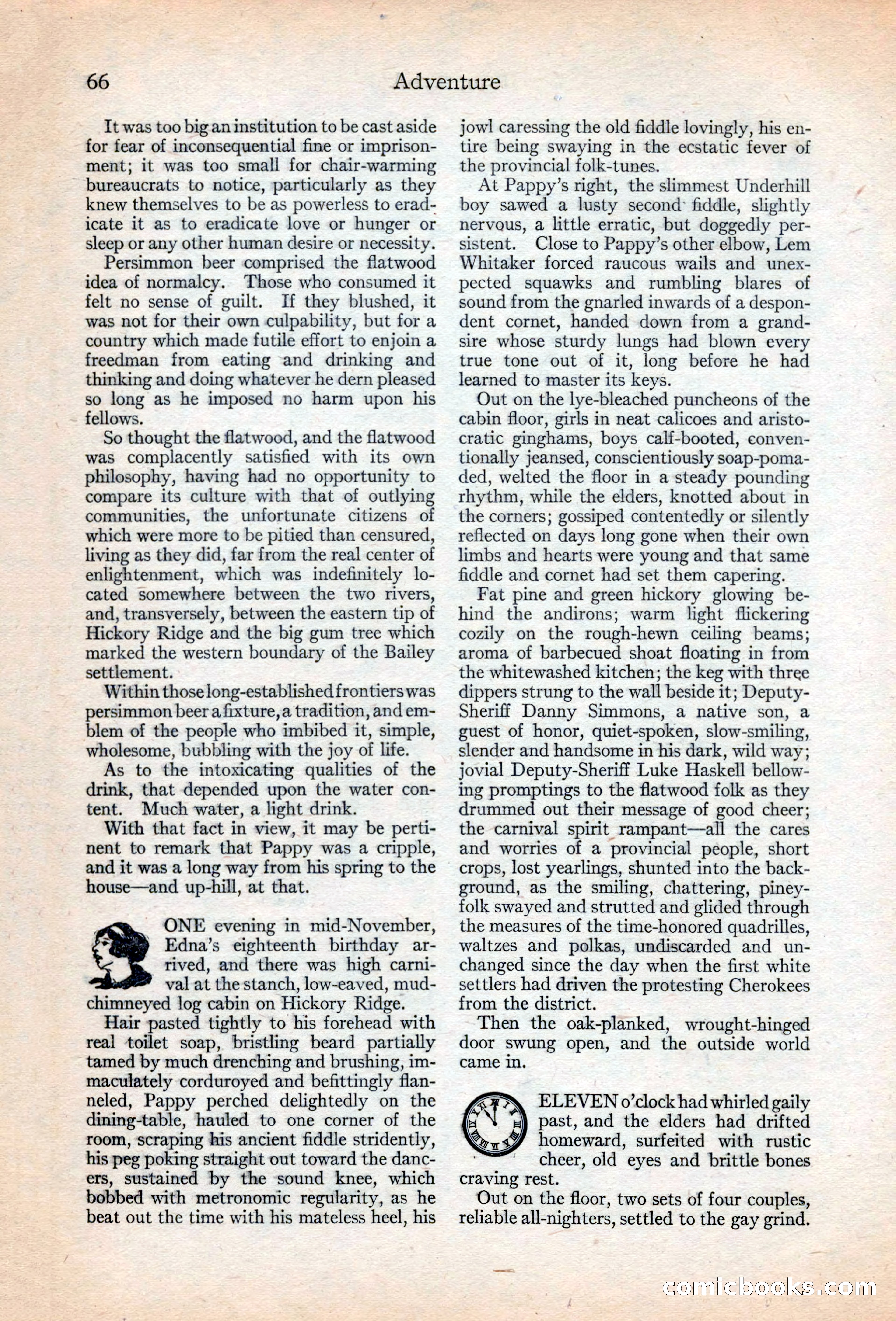 Adventure Magazine, May 20, 1925 — page 80 of 208