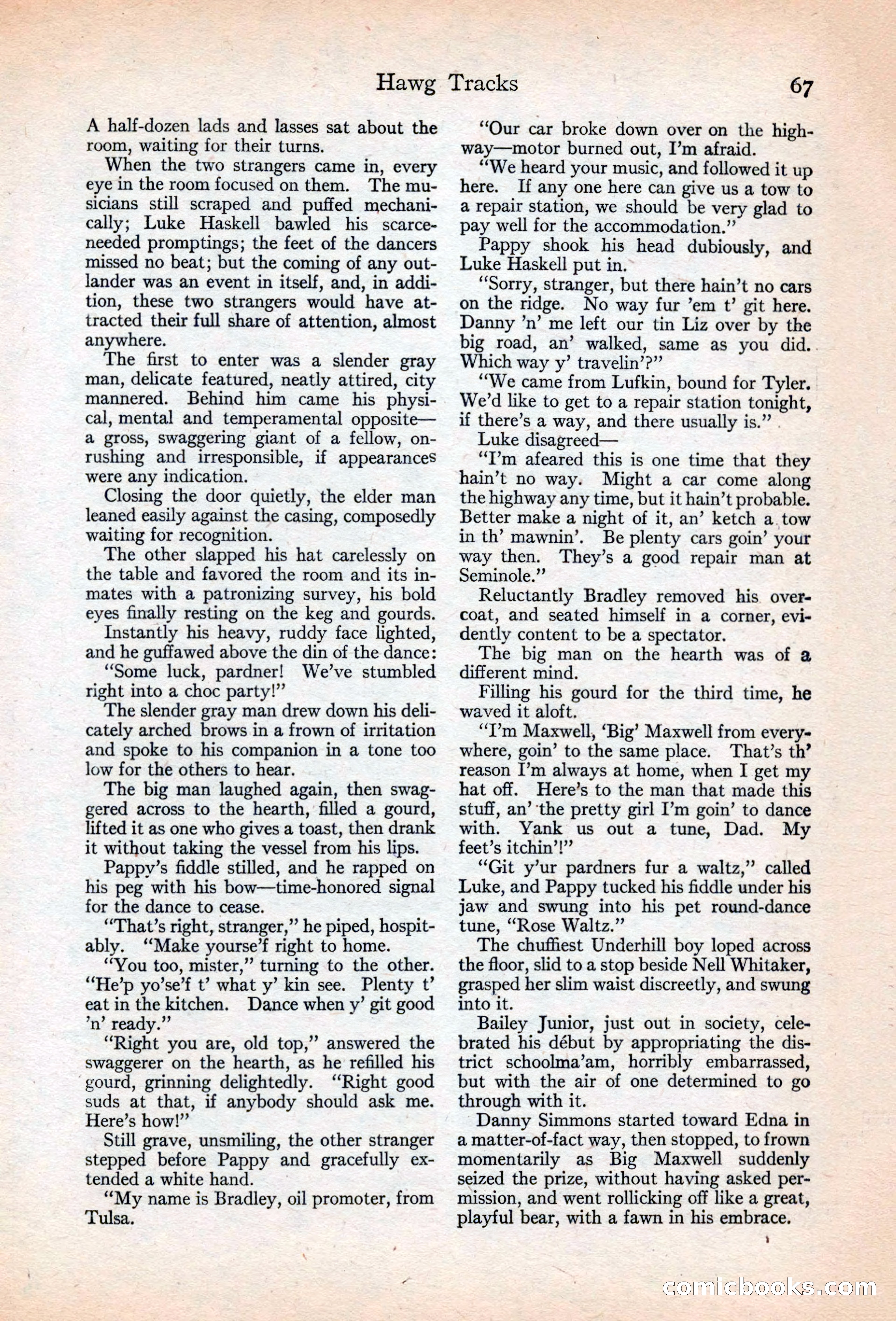 Adventure Magazine, May 20, 1925 — page 81 of 208