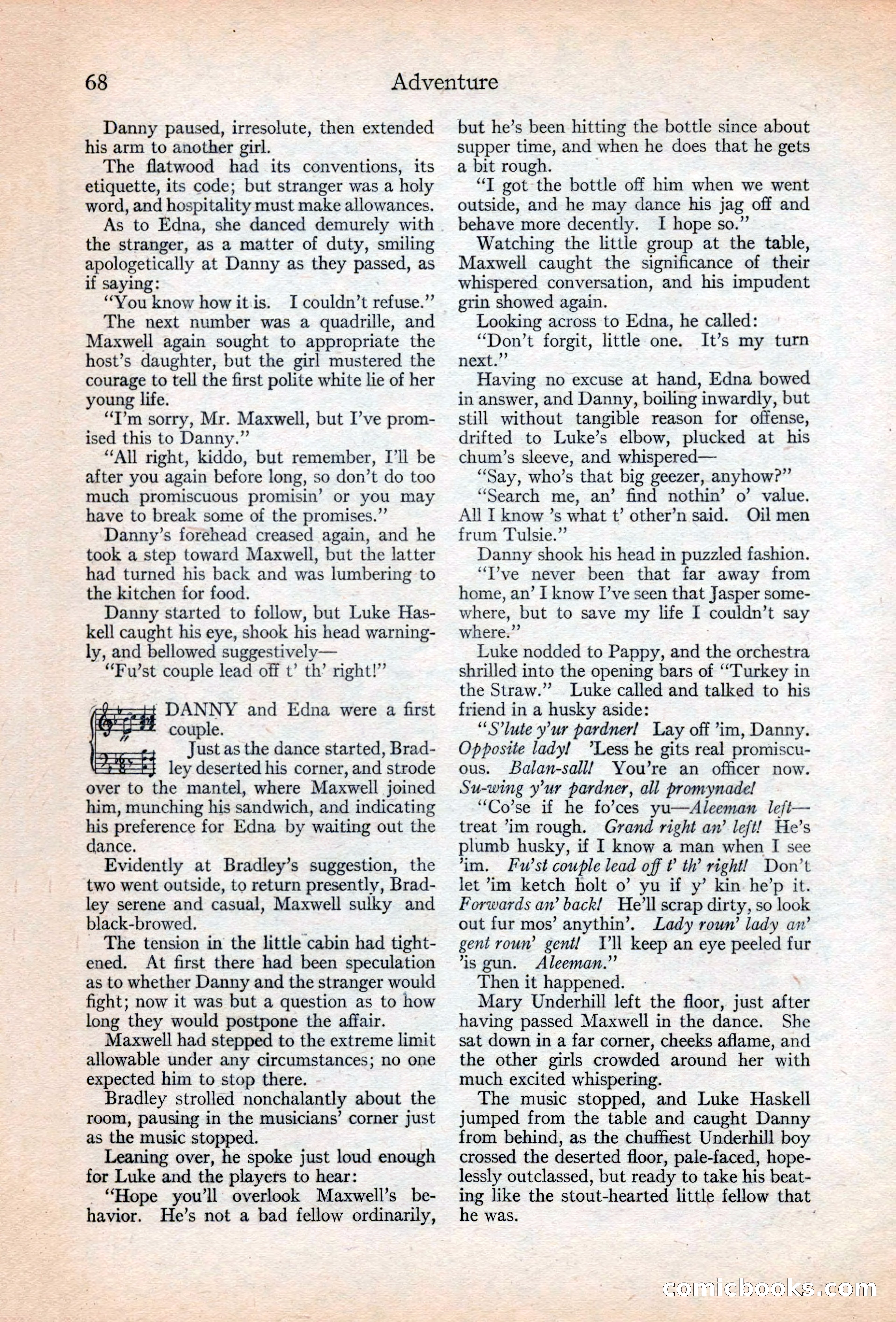 Adventure Magazine, May 20, 1925 — page 82 of 208