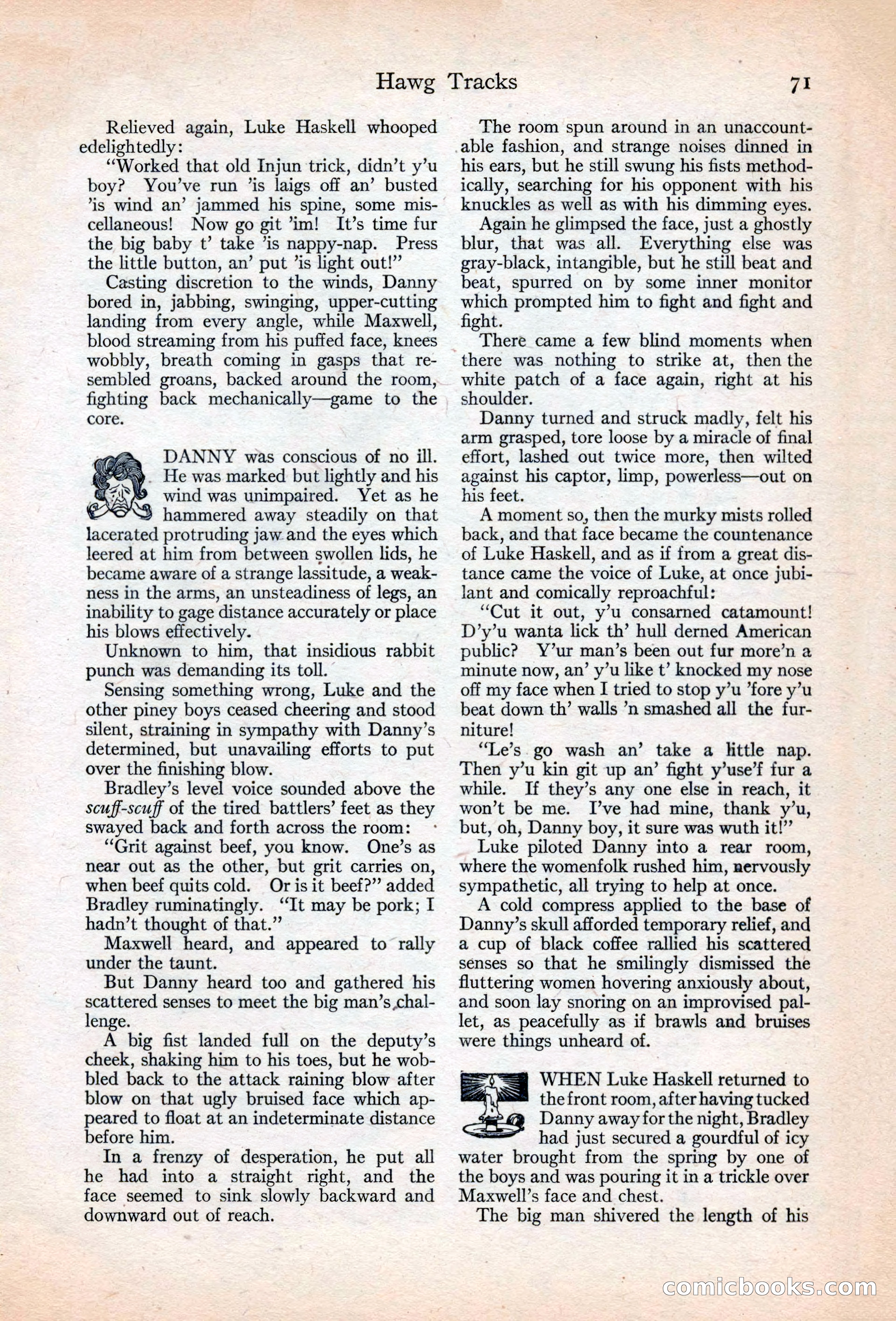 Adventure Magazine, May 20, 1925 — page 85 of 208