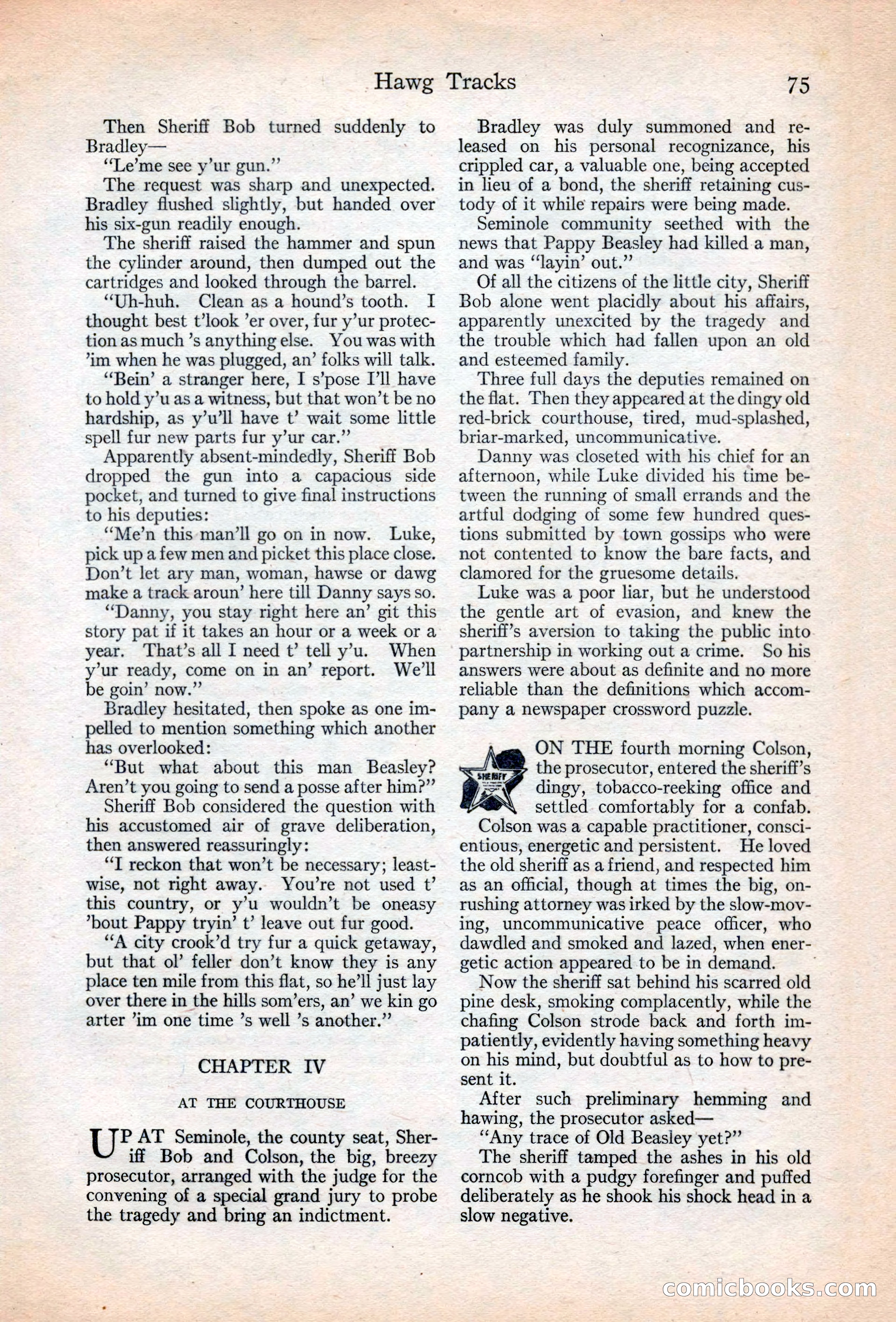 Adventure Magazine, May 20, 1925 — page 89 of 208
