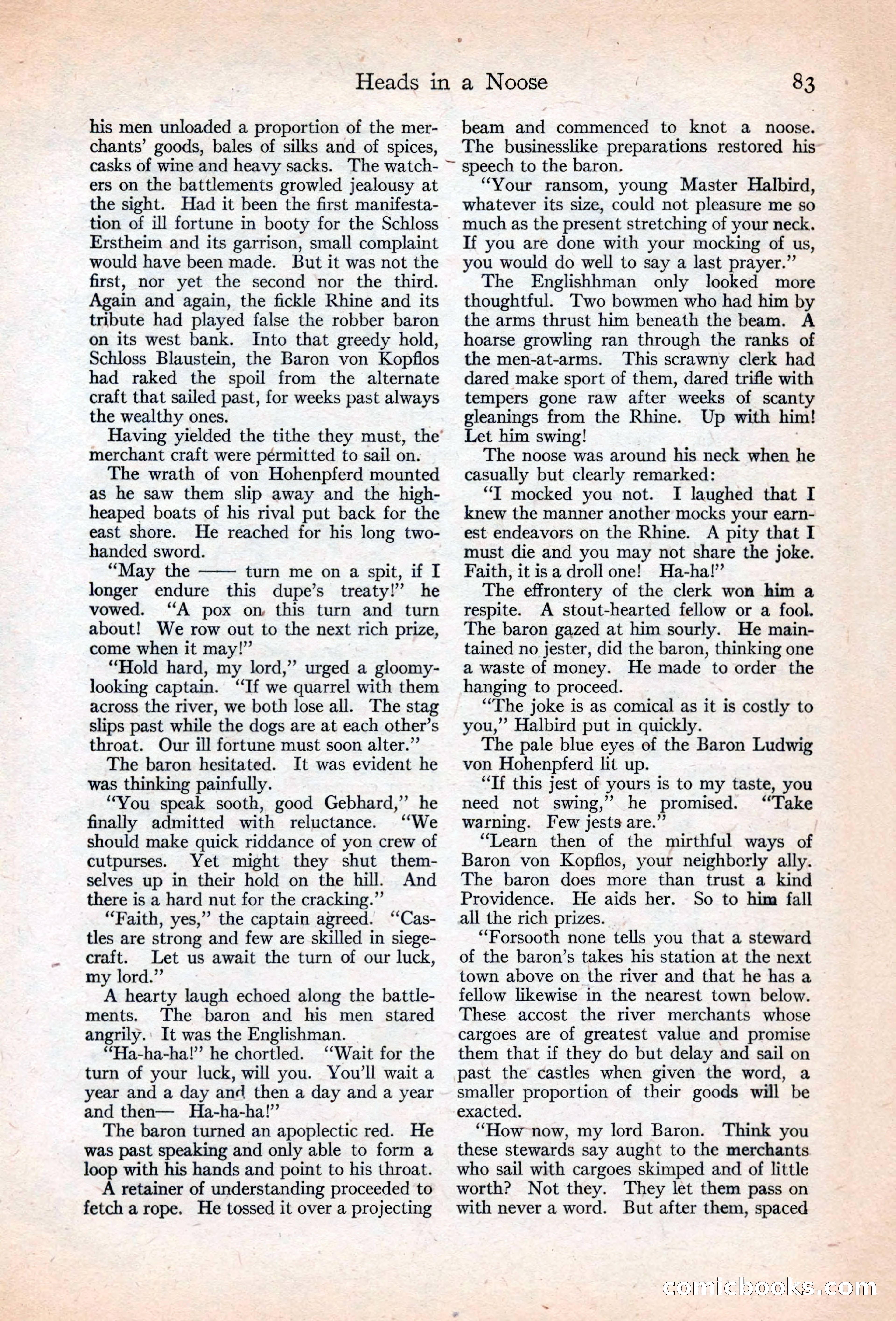 Adventure Magazine, May 20, 1925 — page 97 of 208